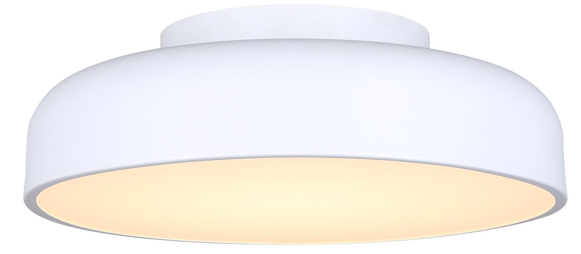 ZARIA Plafonnier Blanc - LFM281A14WH | CANARM