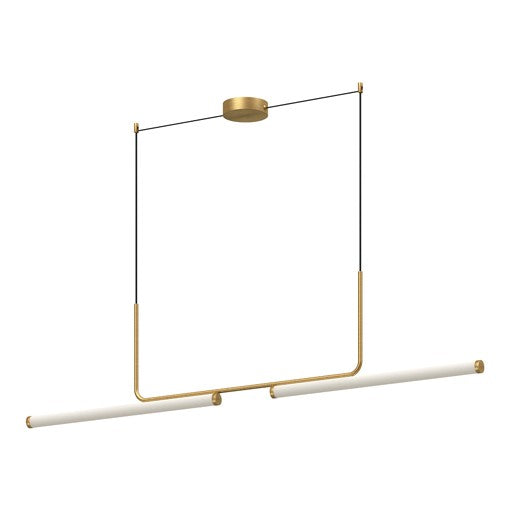 Luminaire suspendu Or brossé | VESPER