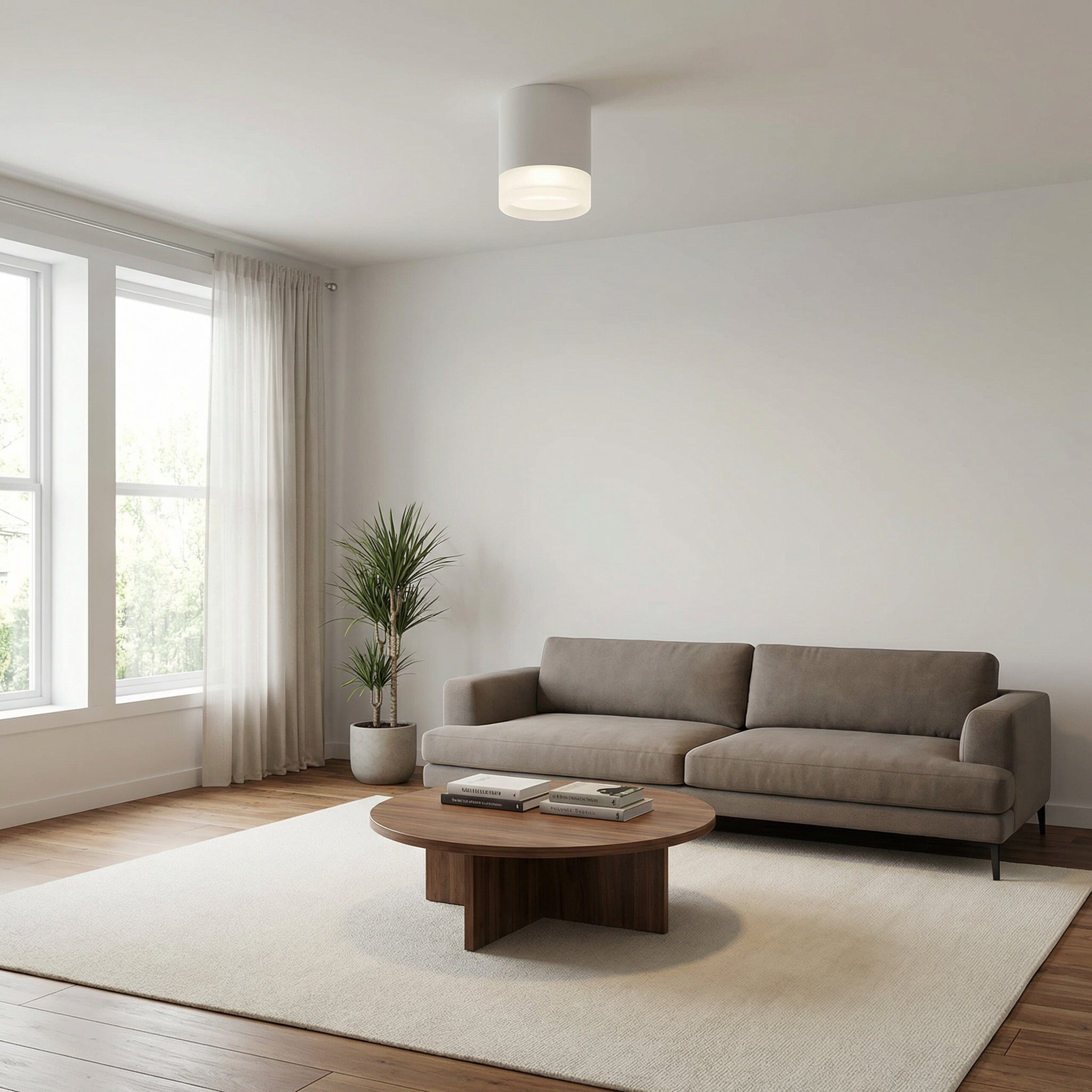 Plafonnier Blanc | LUCIA