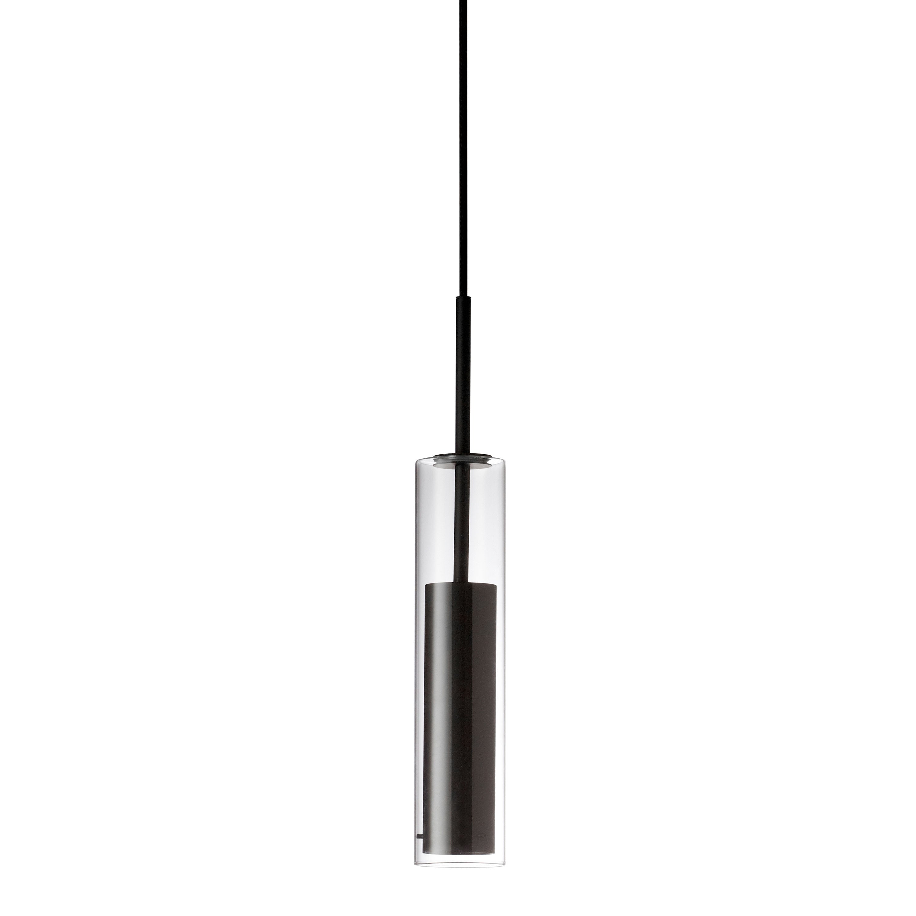 LUNA Suspension Noir DEL INTÉGRÉ - LUN-1LEDP-BK | DAINOLITE