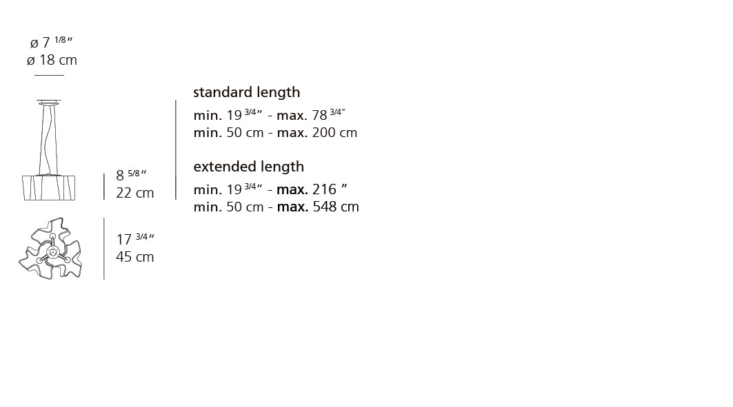 Suspension | Logico — Mini Susp Triple Nested 3X100W