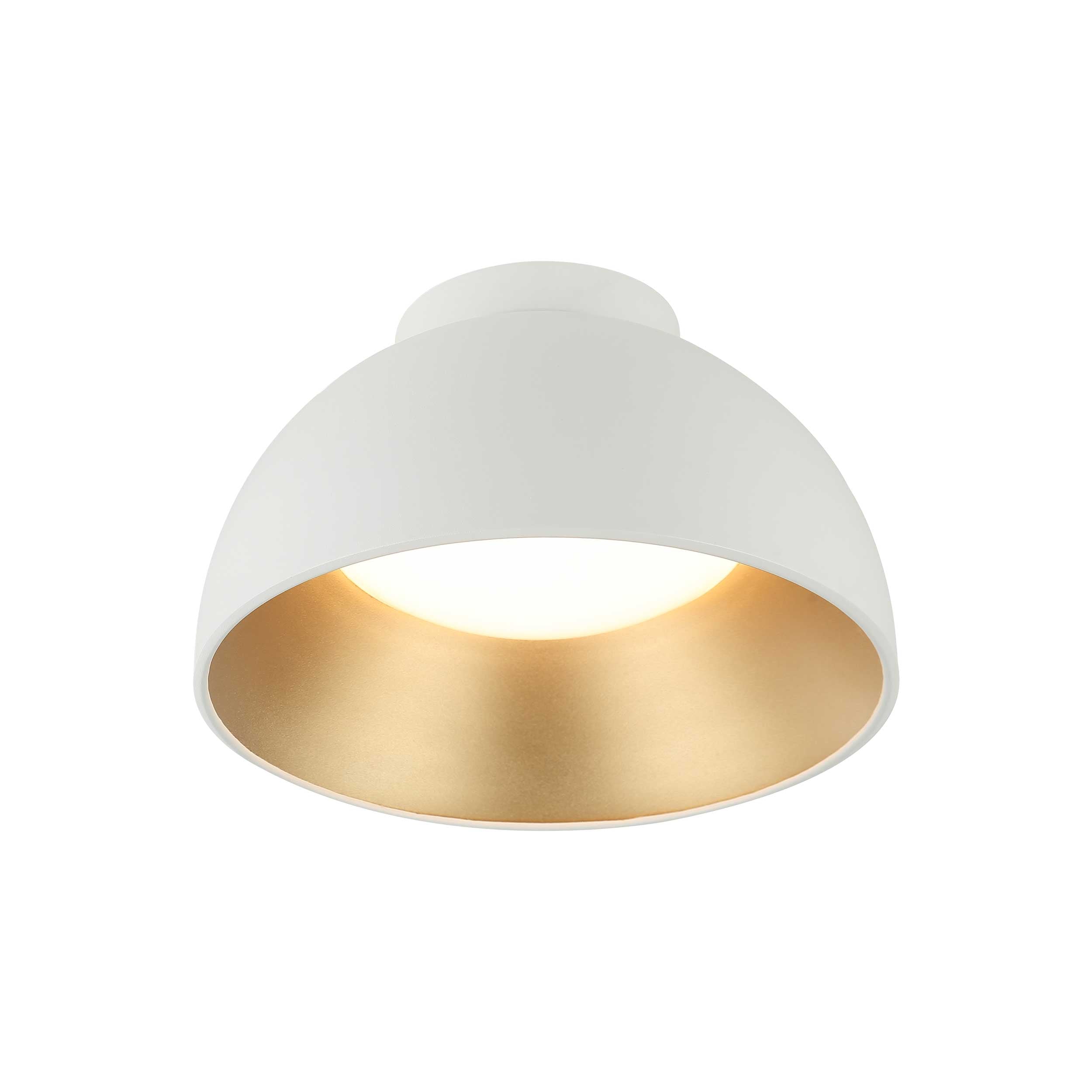 Plafonnier Blanc et or | ZENITH