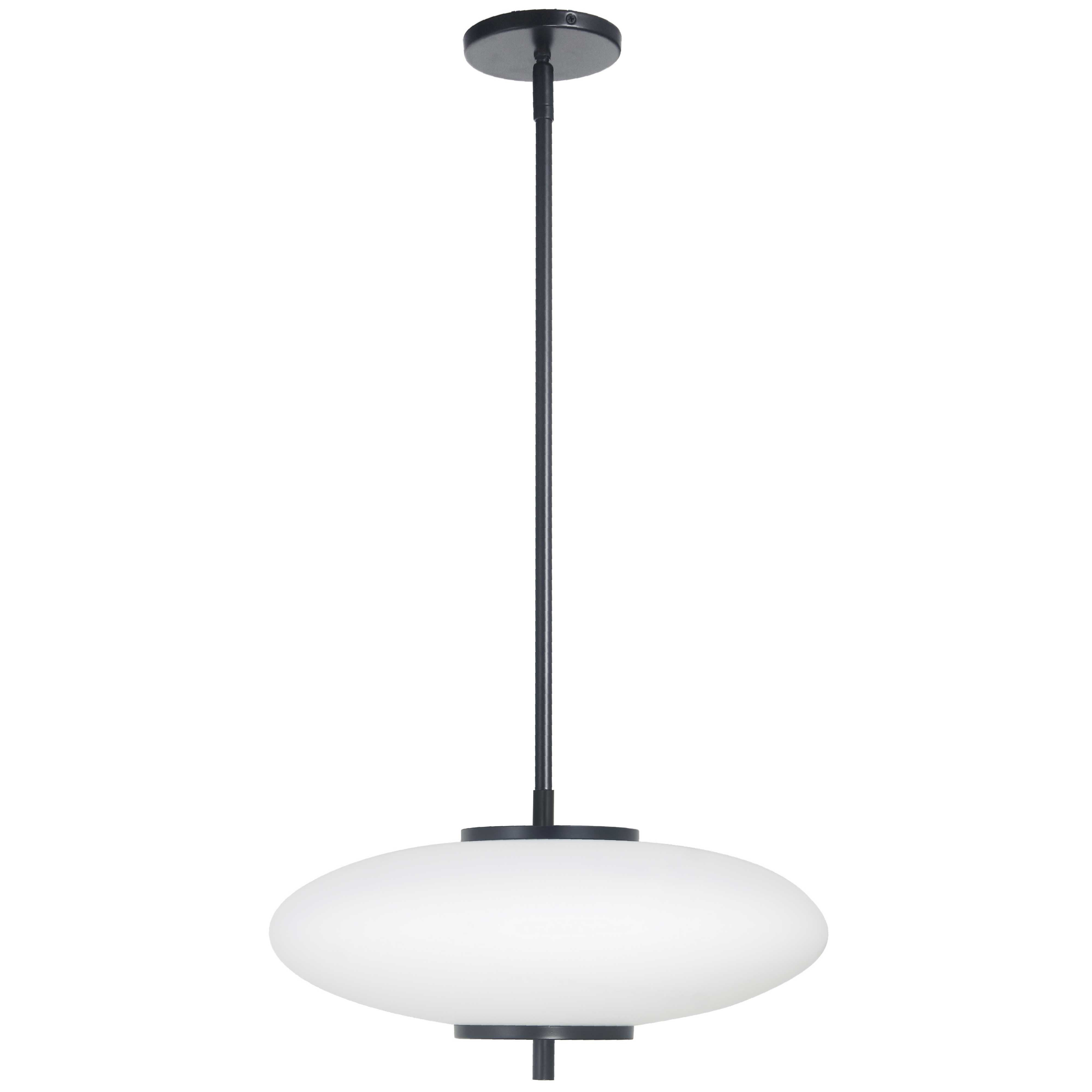 MADDIE Luminaire suspendu Noir DEL INTÉGRÉ - MAD-161P-MB | DAINOLITE