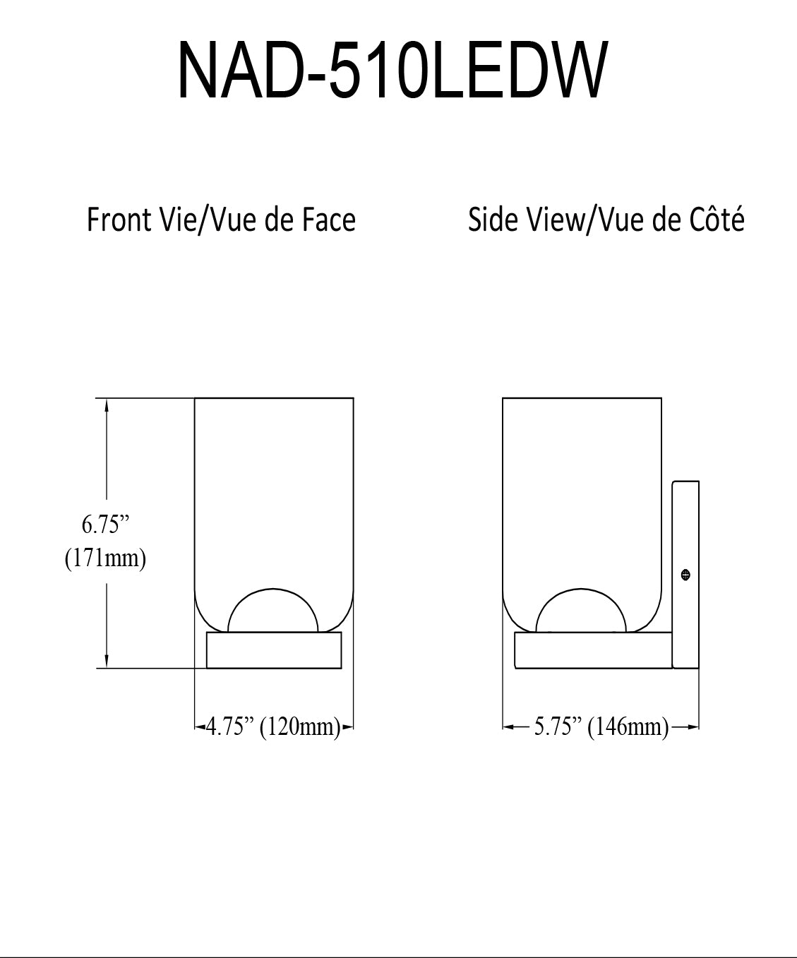 Applique murale Transparent | NADINE