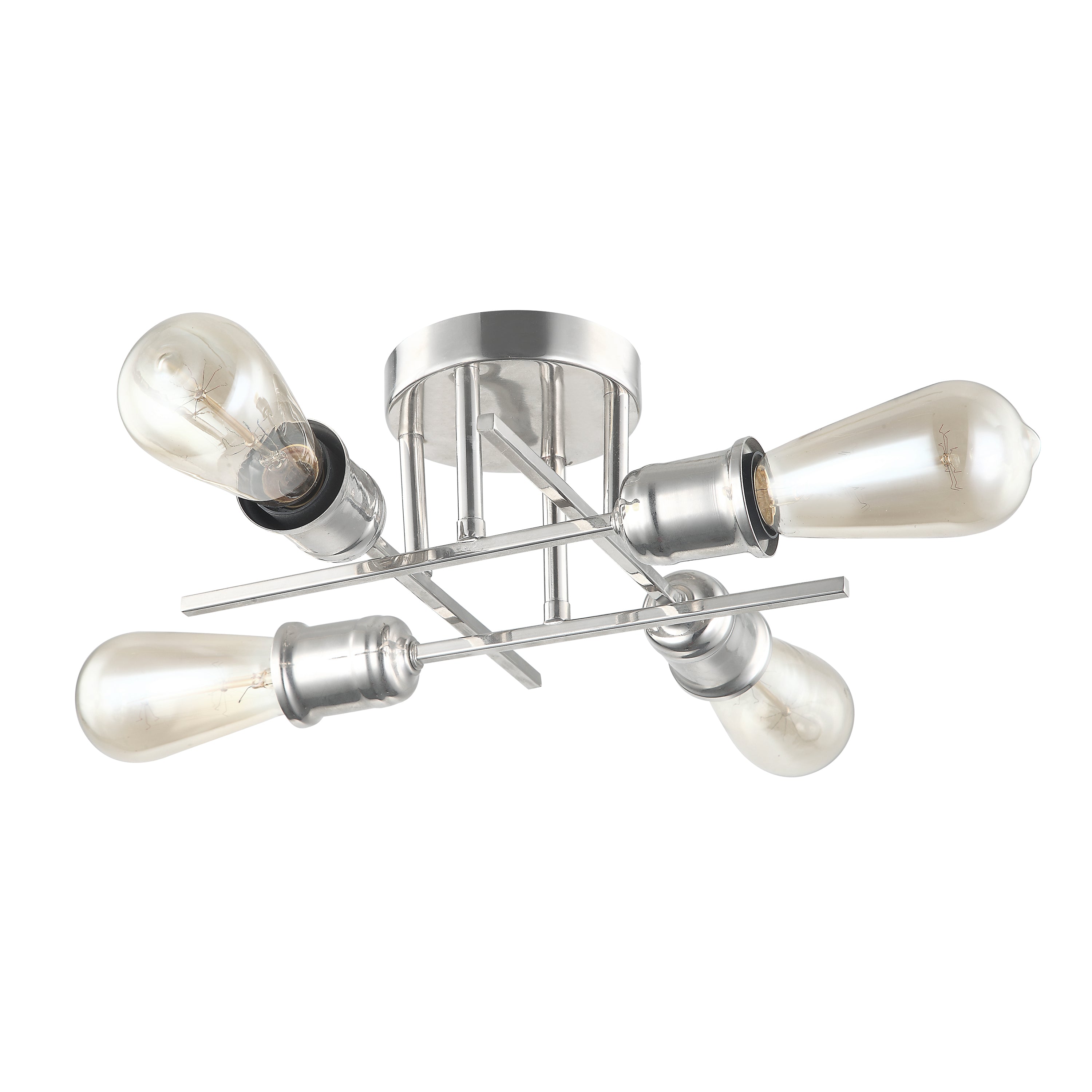 NEBRASKA Flush mount Chrome - NEB-184SF-BC | DAINOLITE