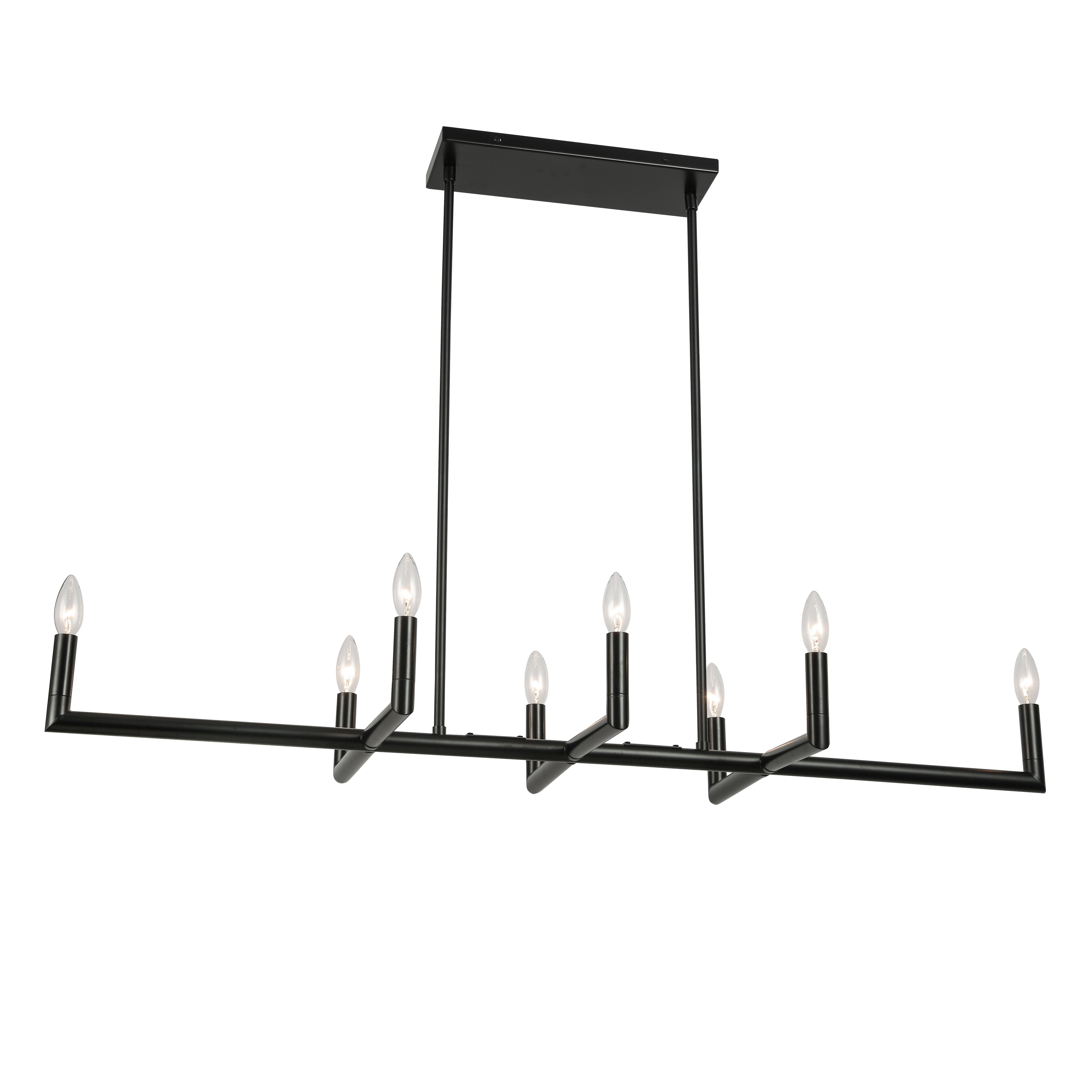 NORA Chandelier Black - NOR-478HC-MB | DAINOLITE