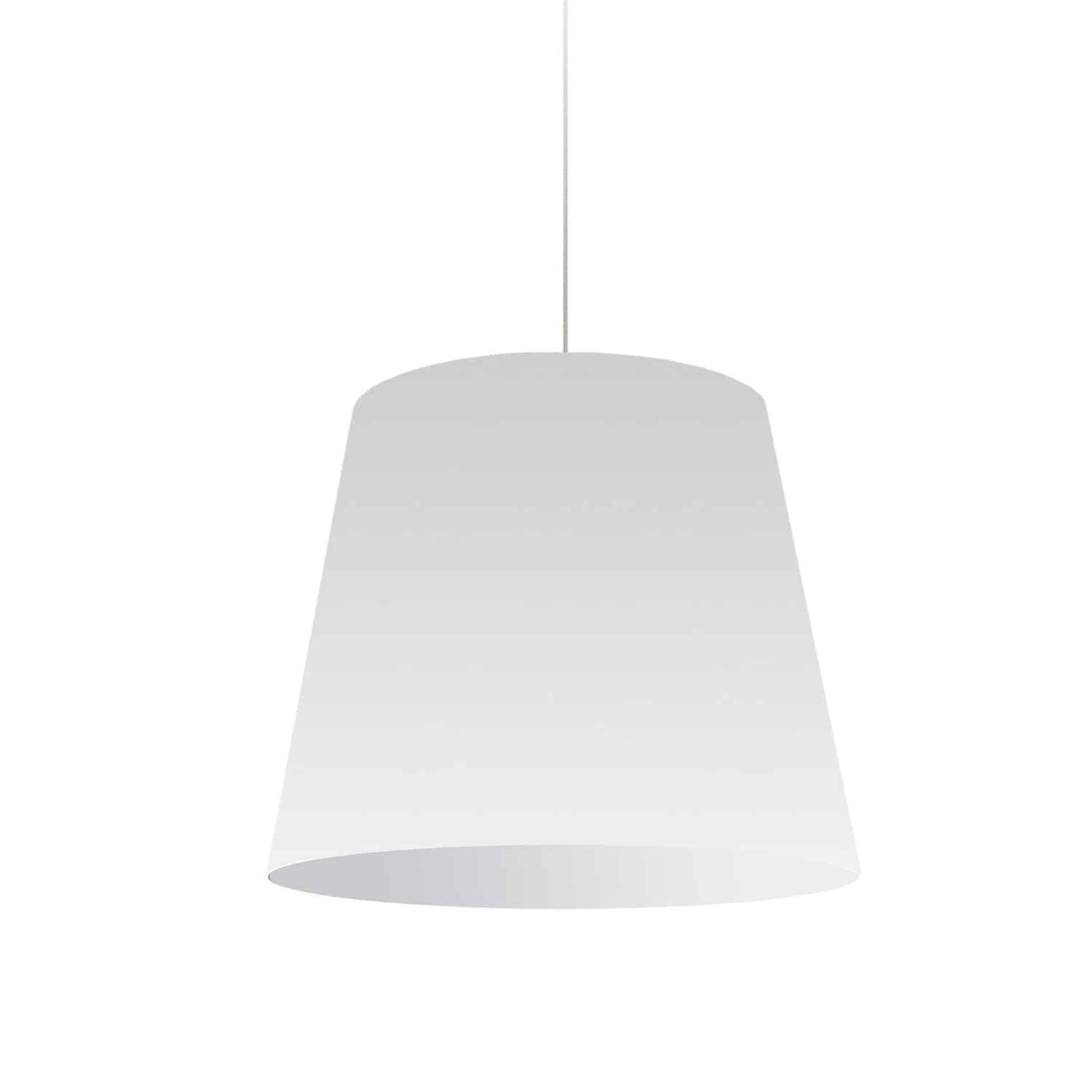 Luminaire suspendu Blanc | OVERSIZED DRUM