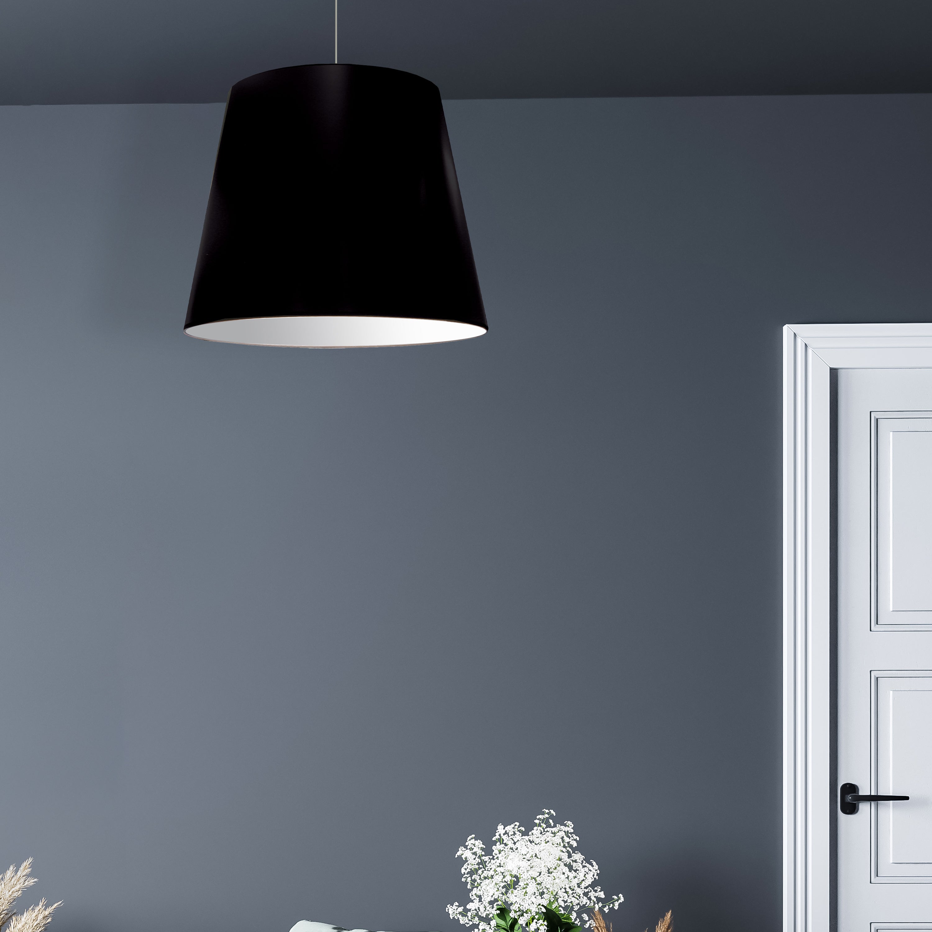 Luminaire suspendu Blanc | OVERSIZED DRUM