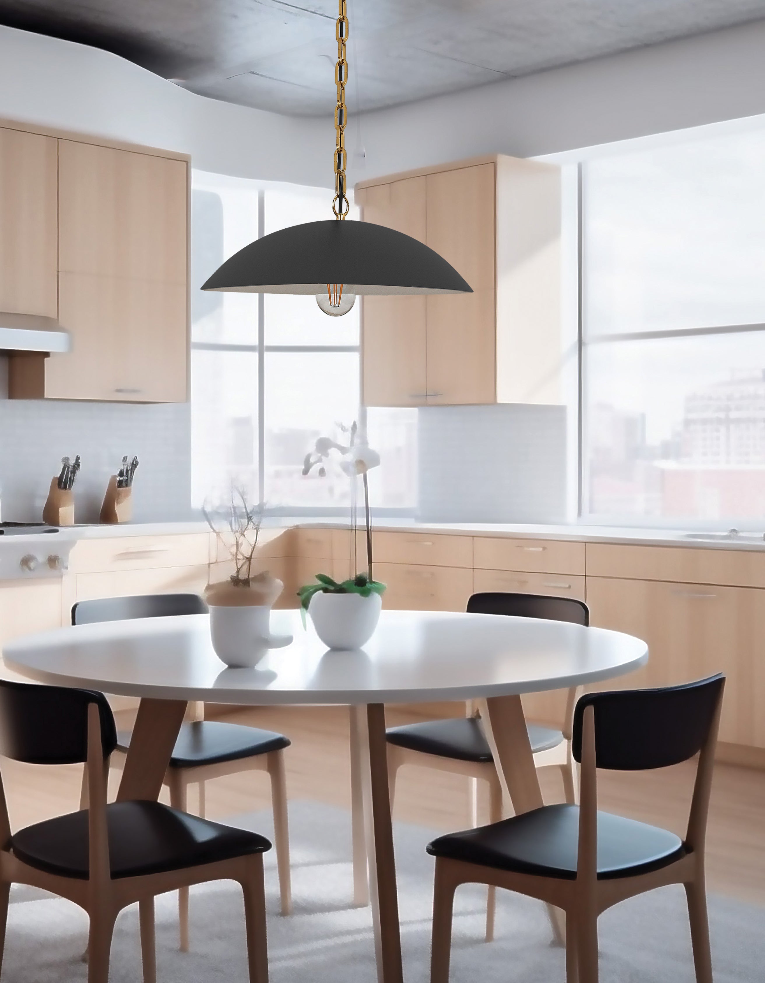 Luminaire suspendu | OFELIA — 16 po × 6 po