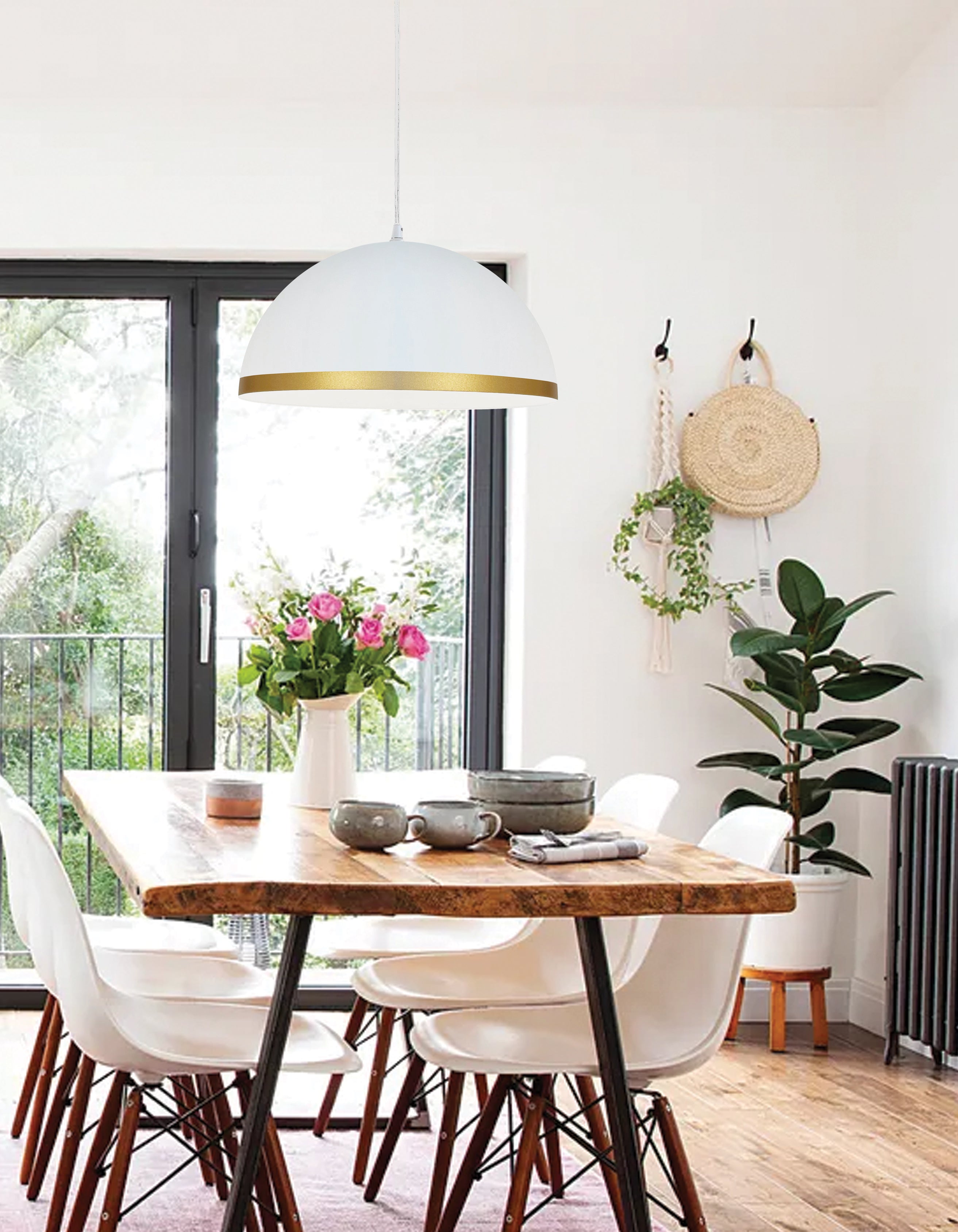 Luminaire suspendu | OFELIA — 16 po × 8 po
