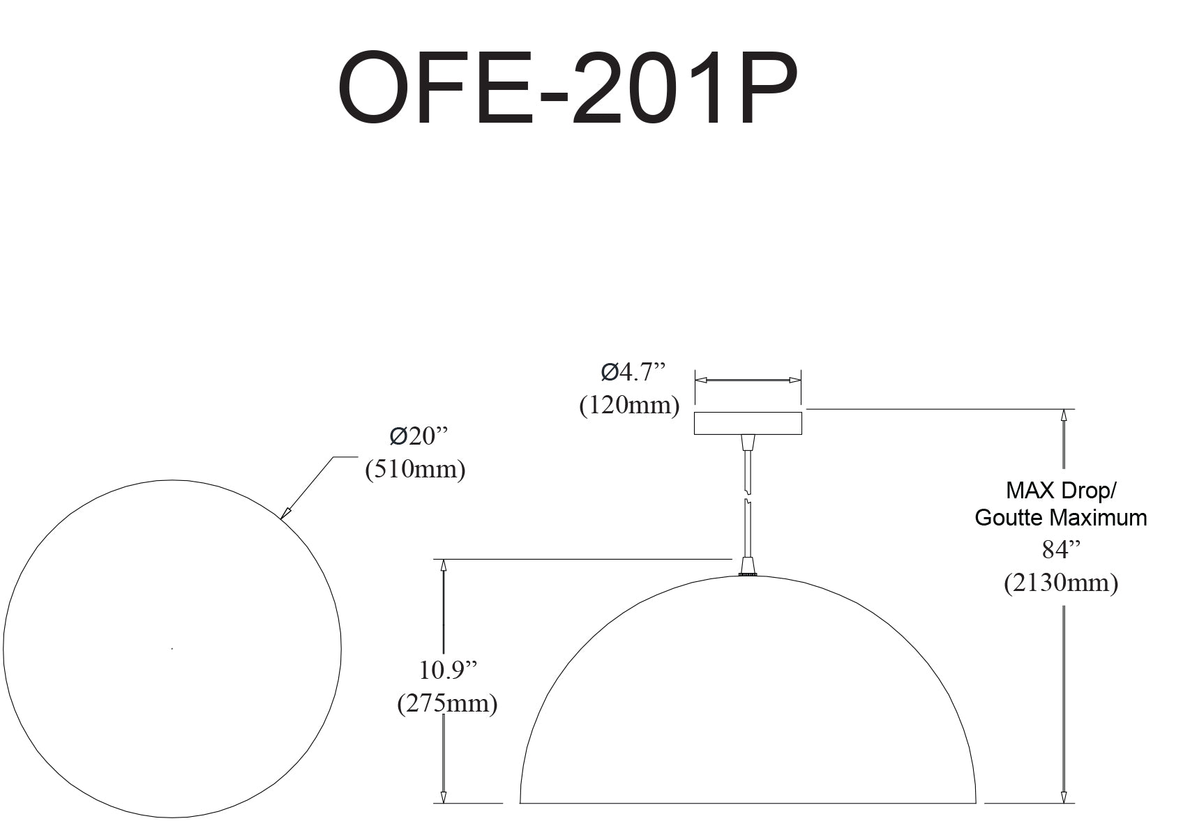 Luminaire suspendu | OFELIA