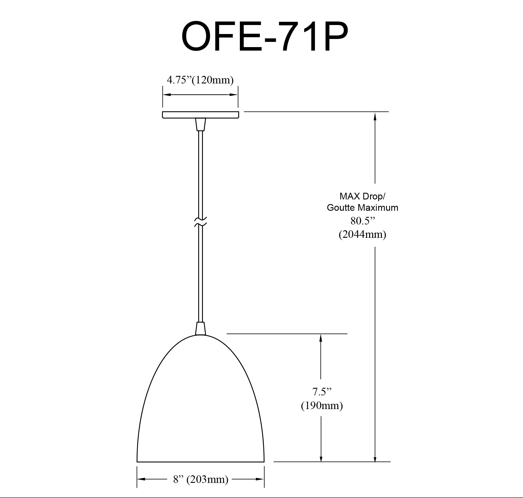Luminaire suspendu | OFELIA