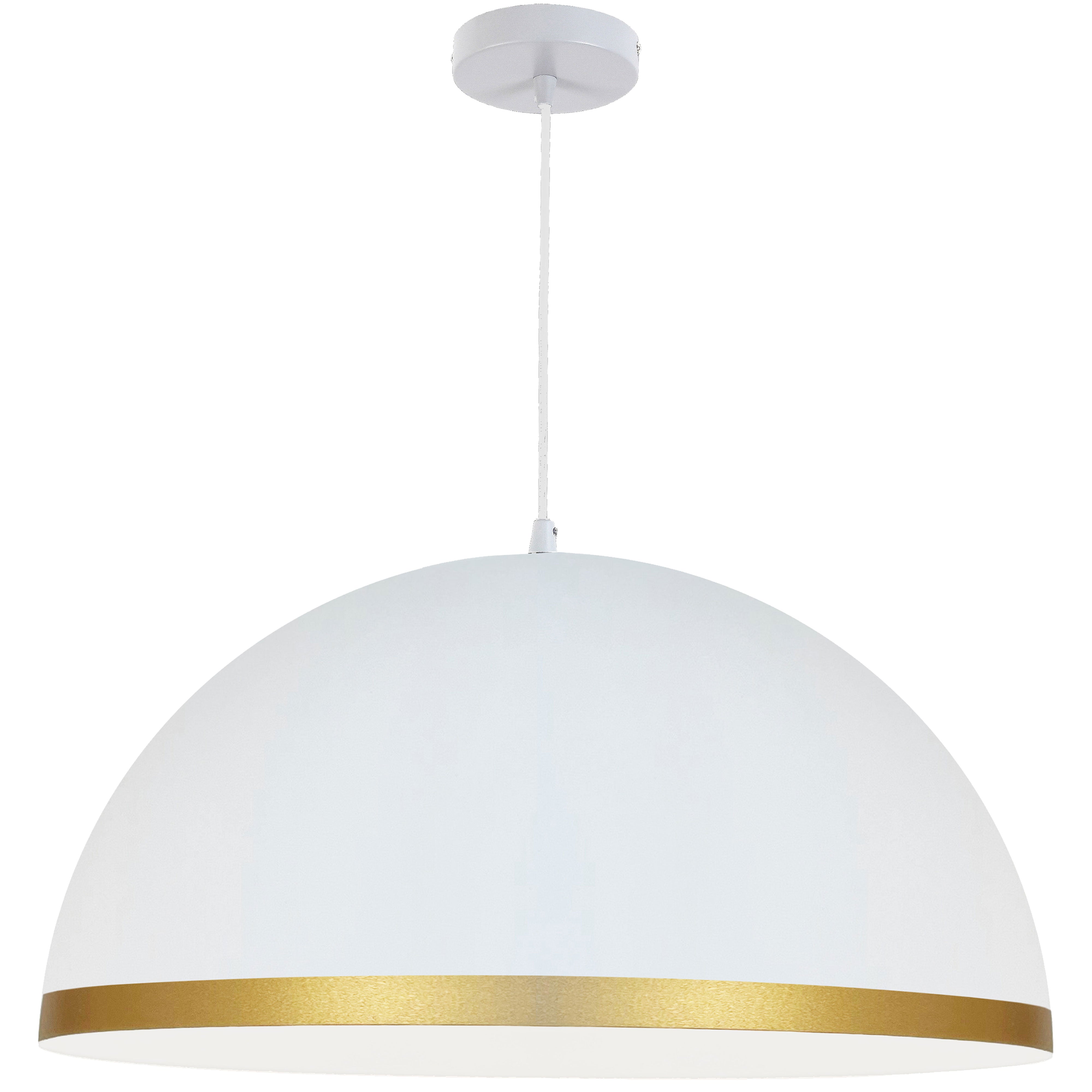 OFELIA Luminaire suspendu Blanc, or - OFE-201P-MW-GLD | DAINOLITE
