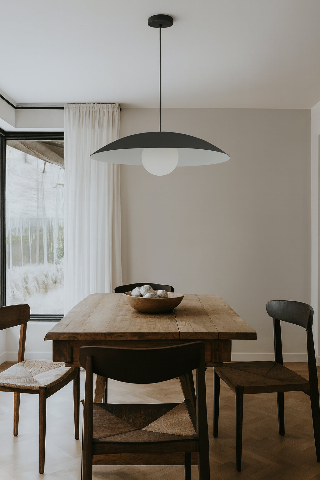 Luminaire suspendu Noir mat | OLIVIA