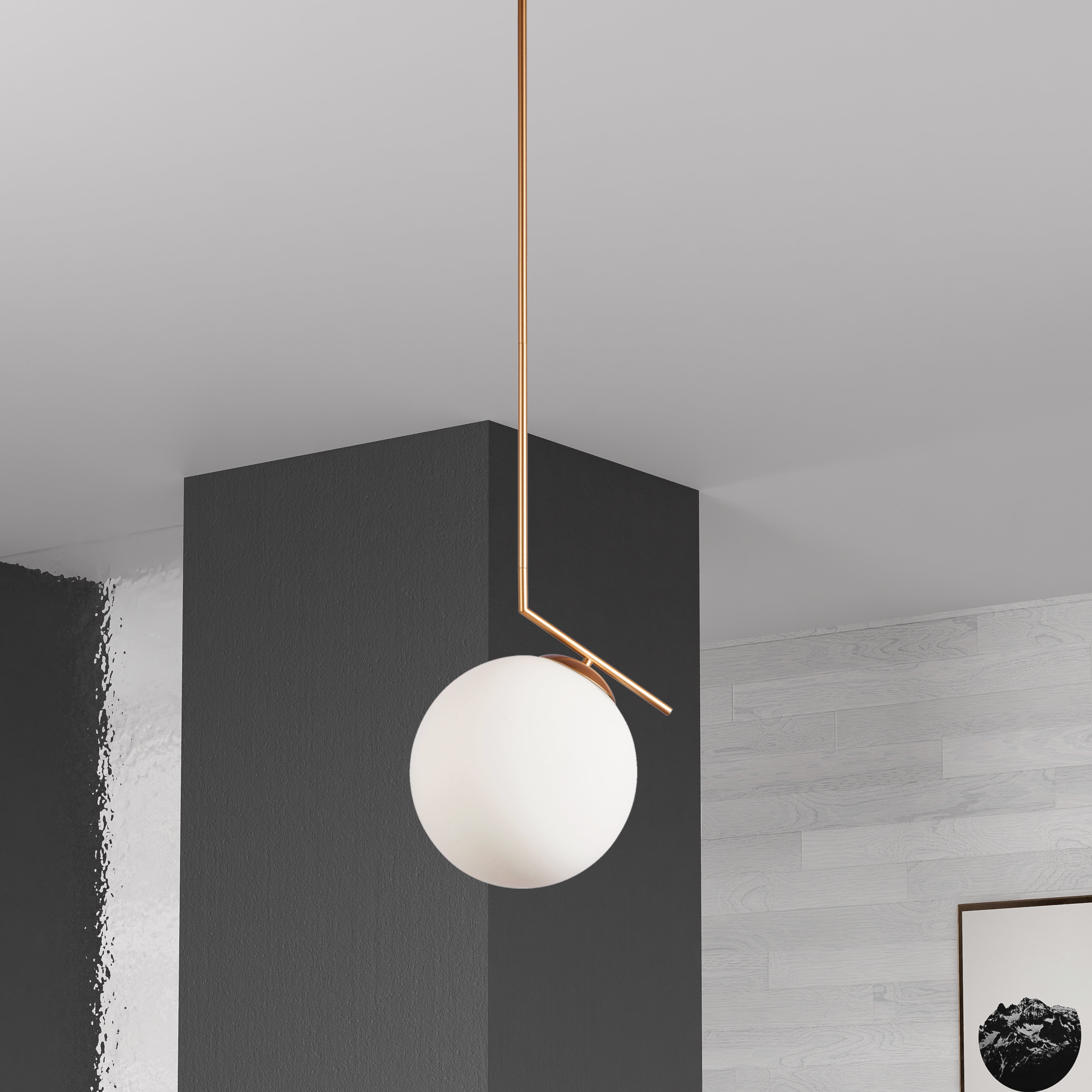Luminaire suspendu Blanc | ORION