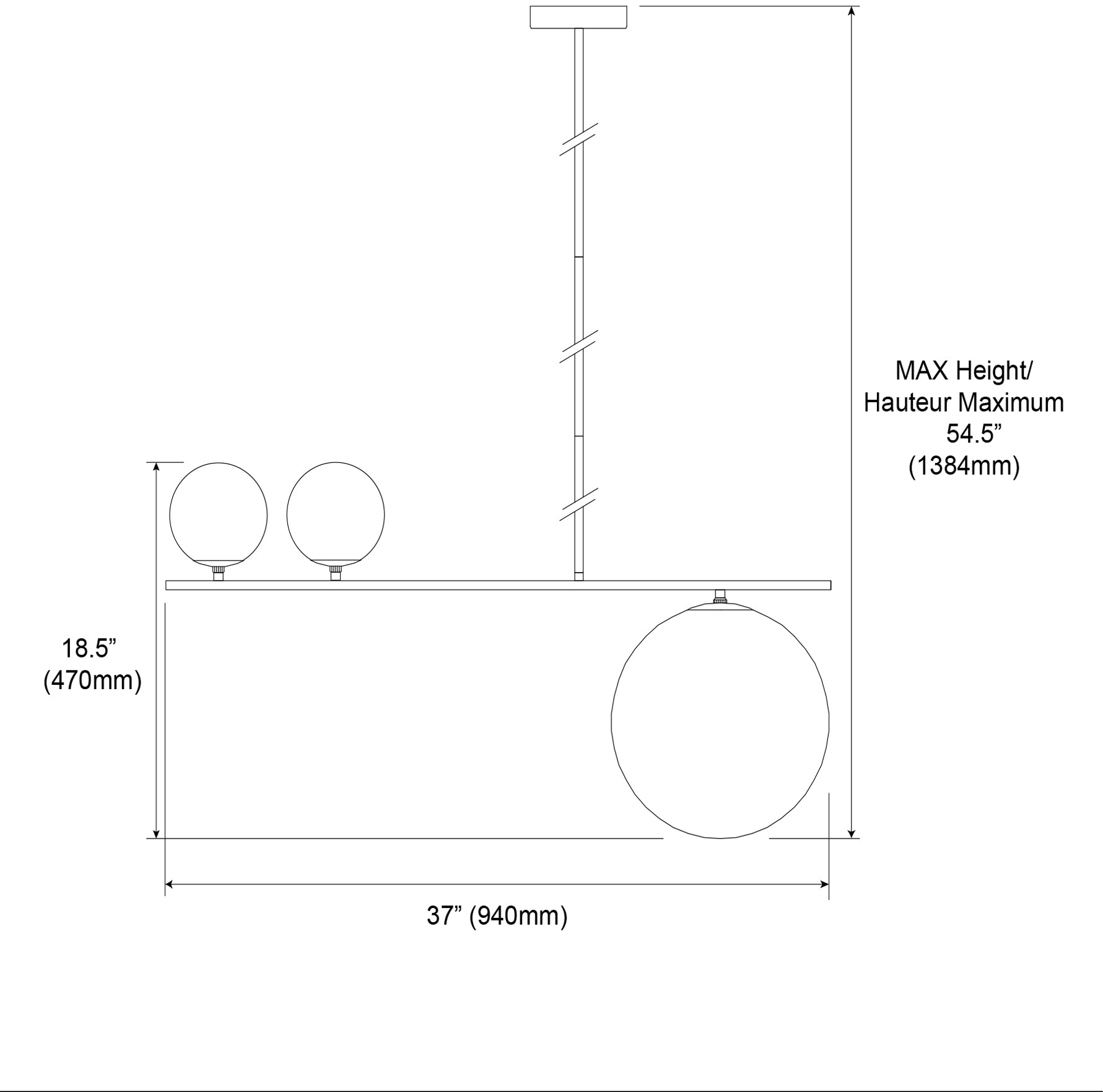 Luminaire suspendu | ORION