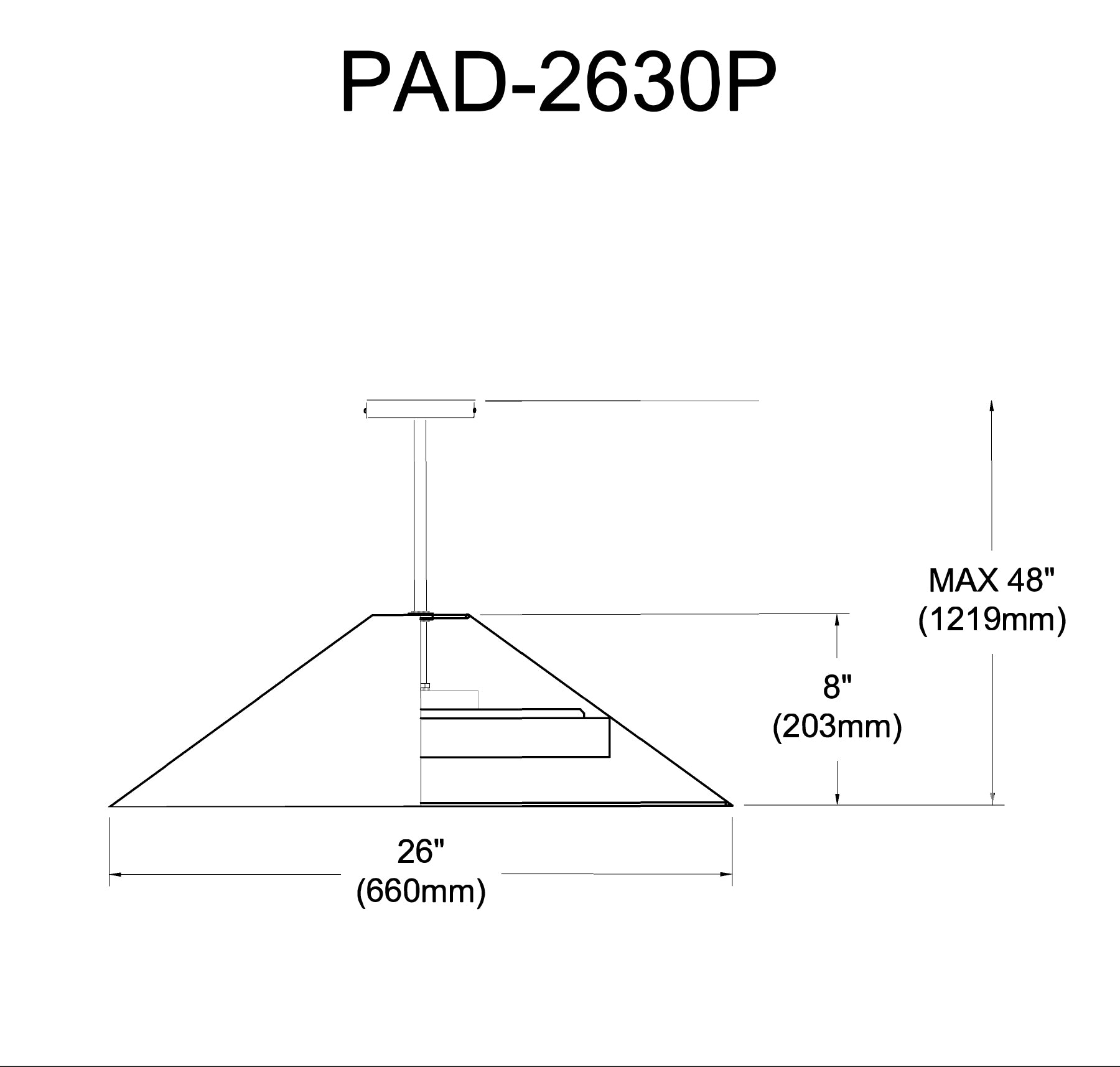 Luminaire suspendu Blanc | PADME