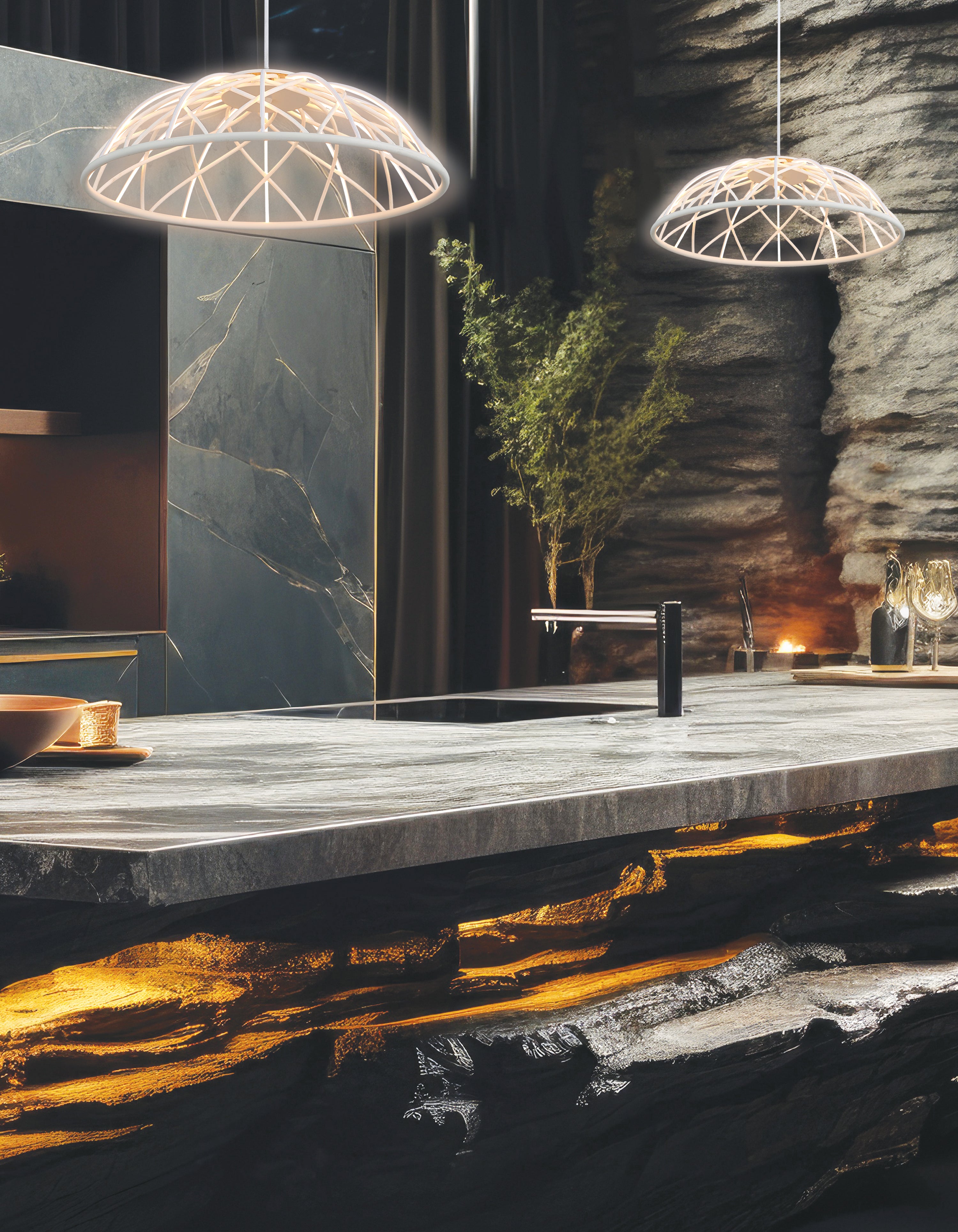 Luminaire suspendu | PAKUNA — 20 po
