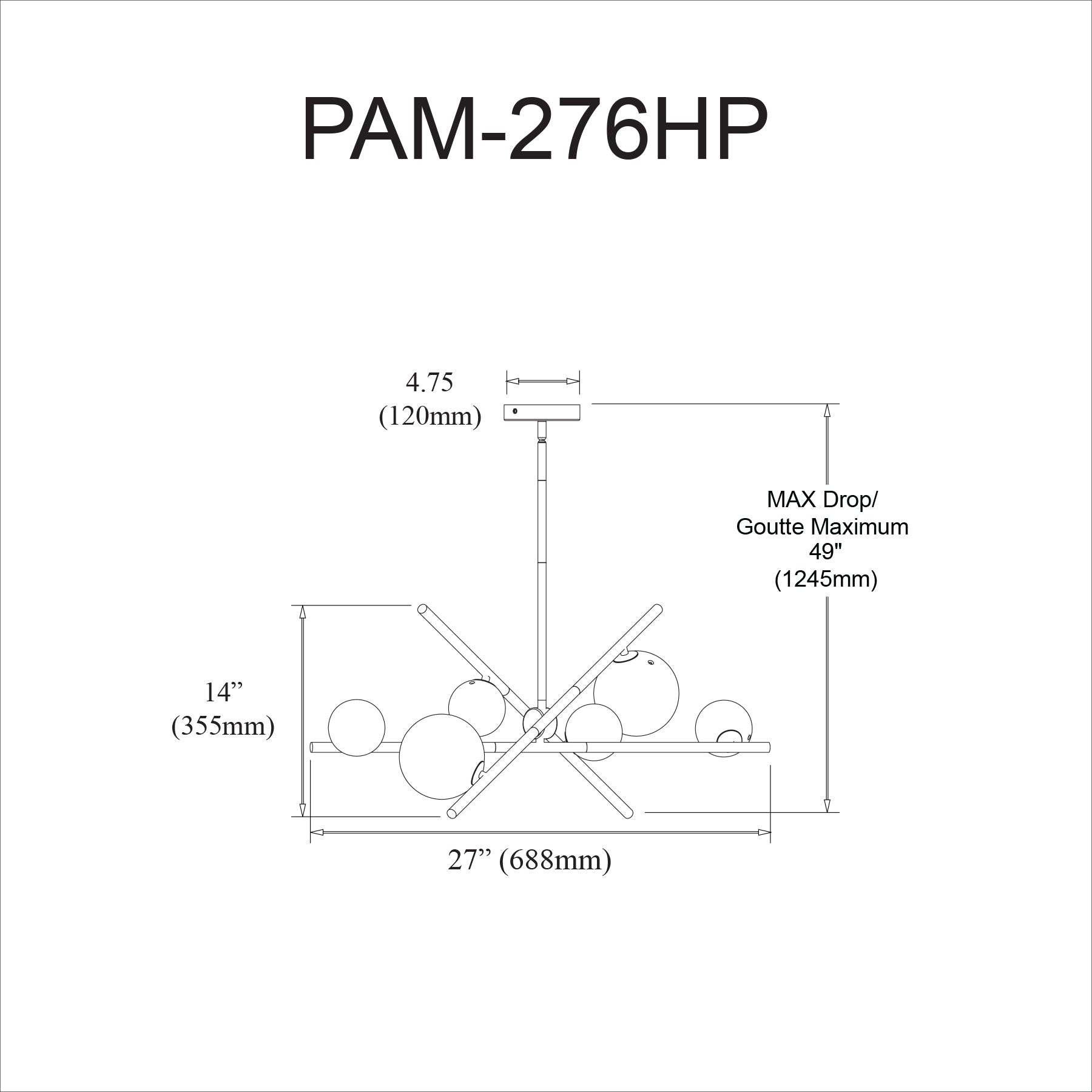 Luminaire suspendu | PAMELA