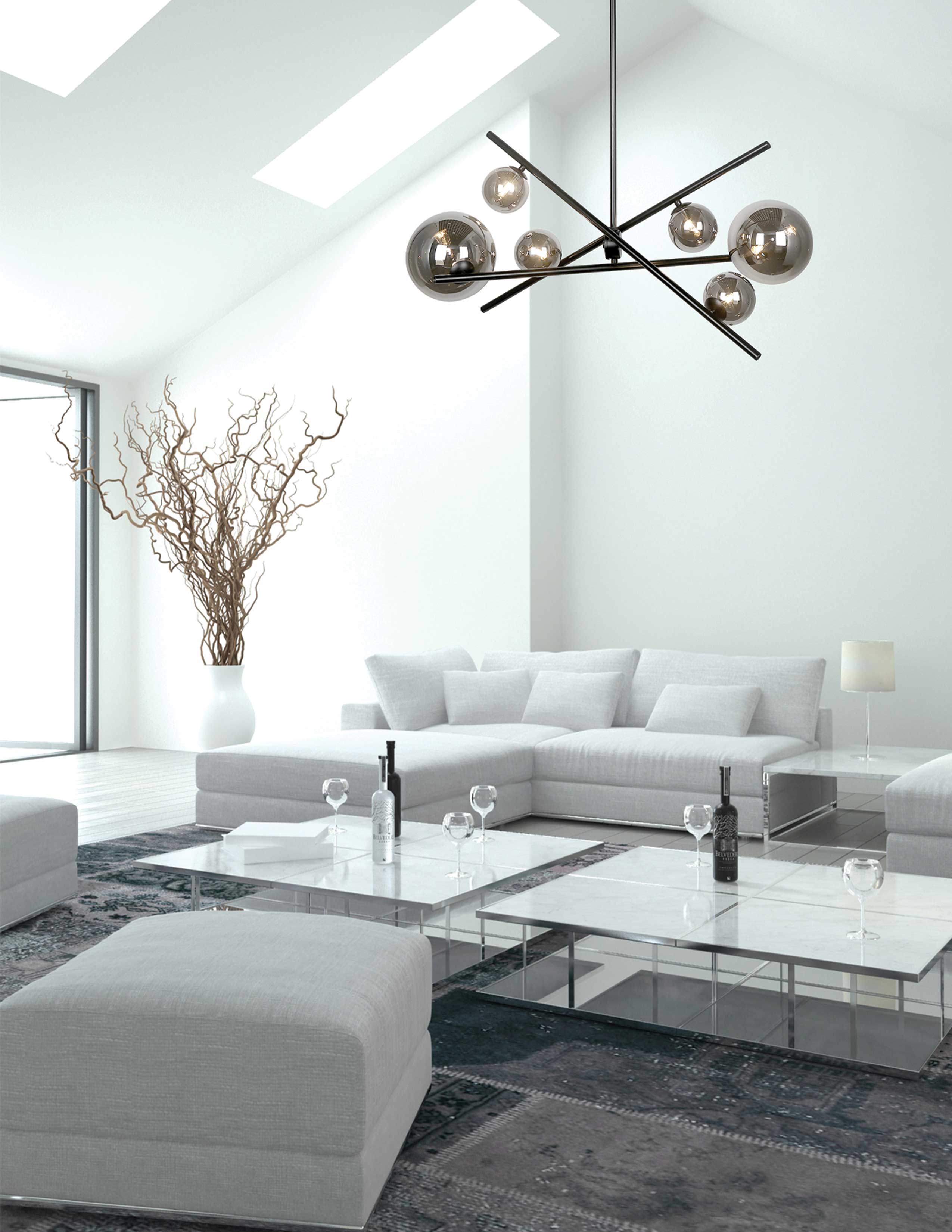 Luminaire suspendu Noir | PAMELA