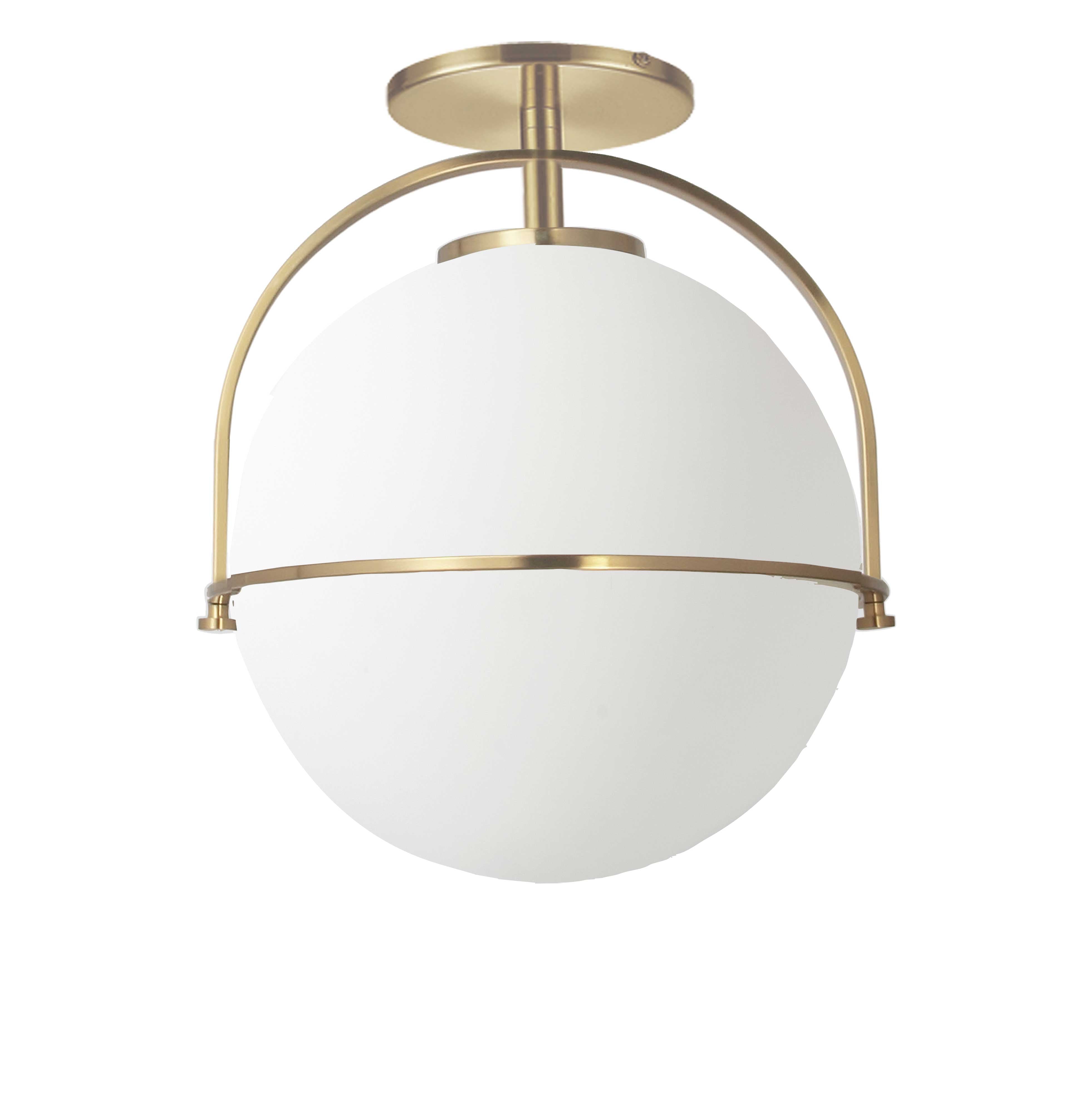 PAOLA Semi-Flush mount Gold - PAO-121SF-AGB | DAINOLITE