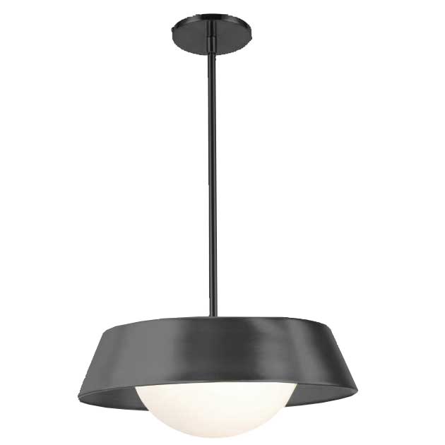PALATINE Suspension Noir DEL INTÉGRÉ - PLT-1610LEDP-MB | DAINOLITE