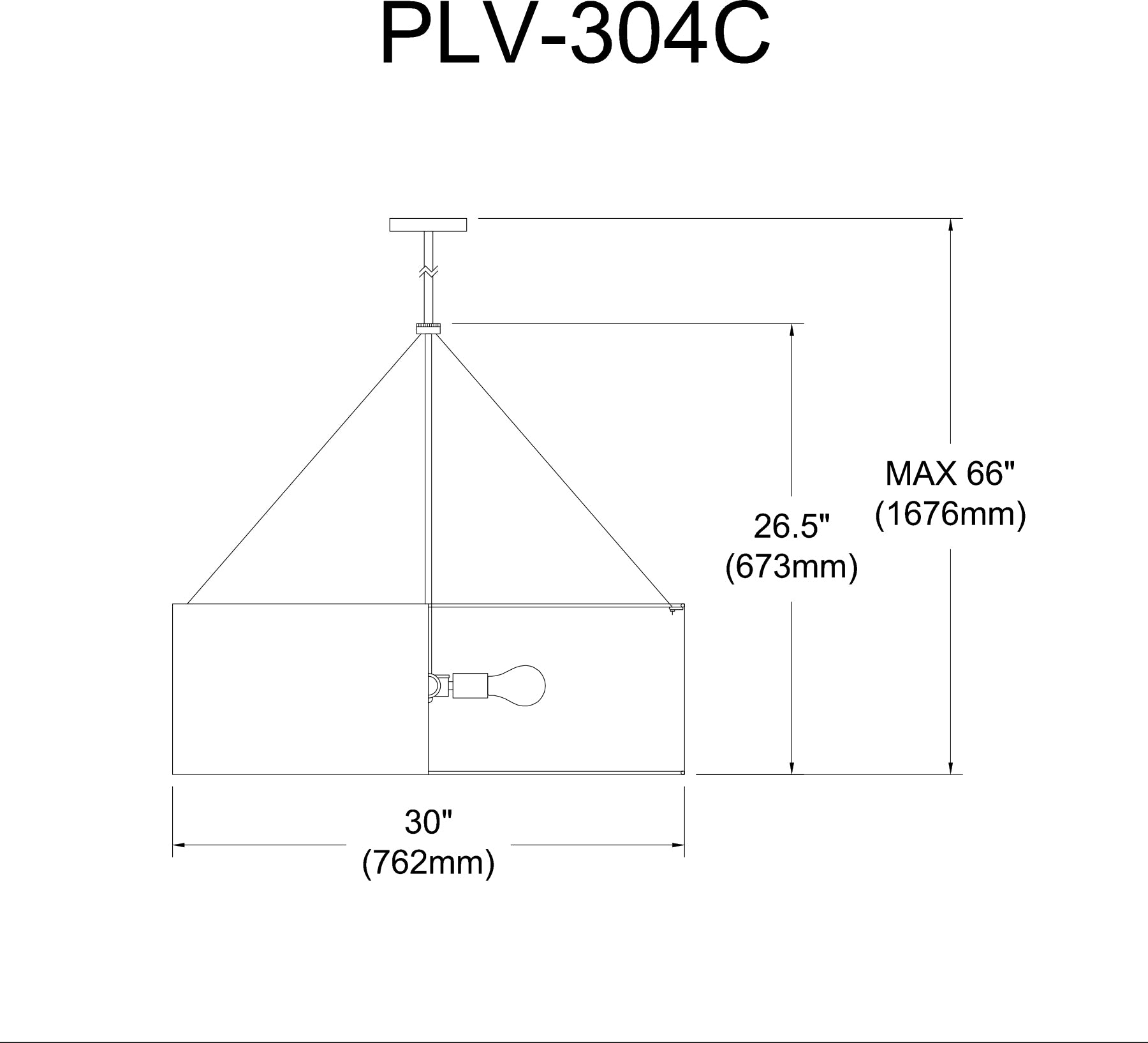 Luminaire suspendu Noir | PALLAVI