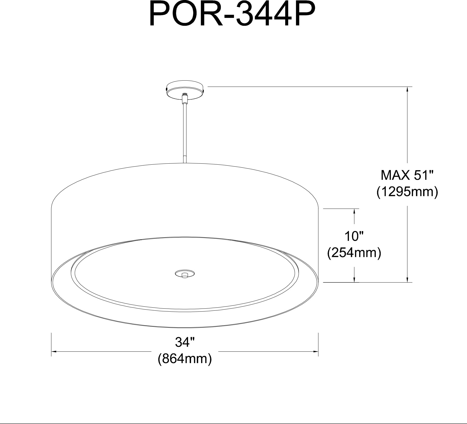 Luminaire suspendu | PORSCHA