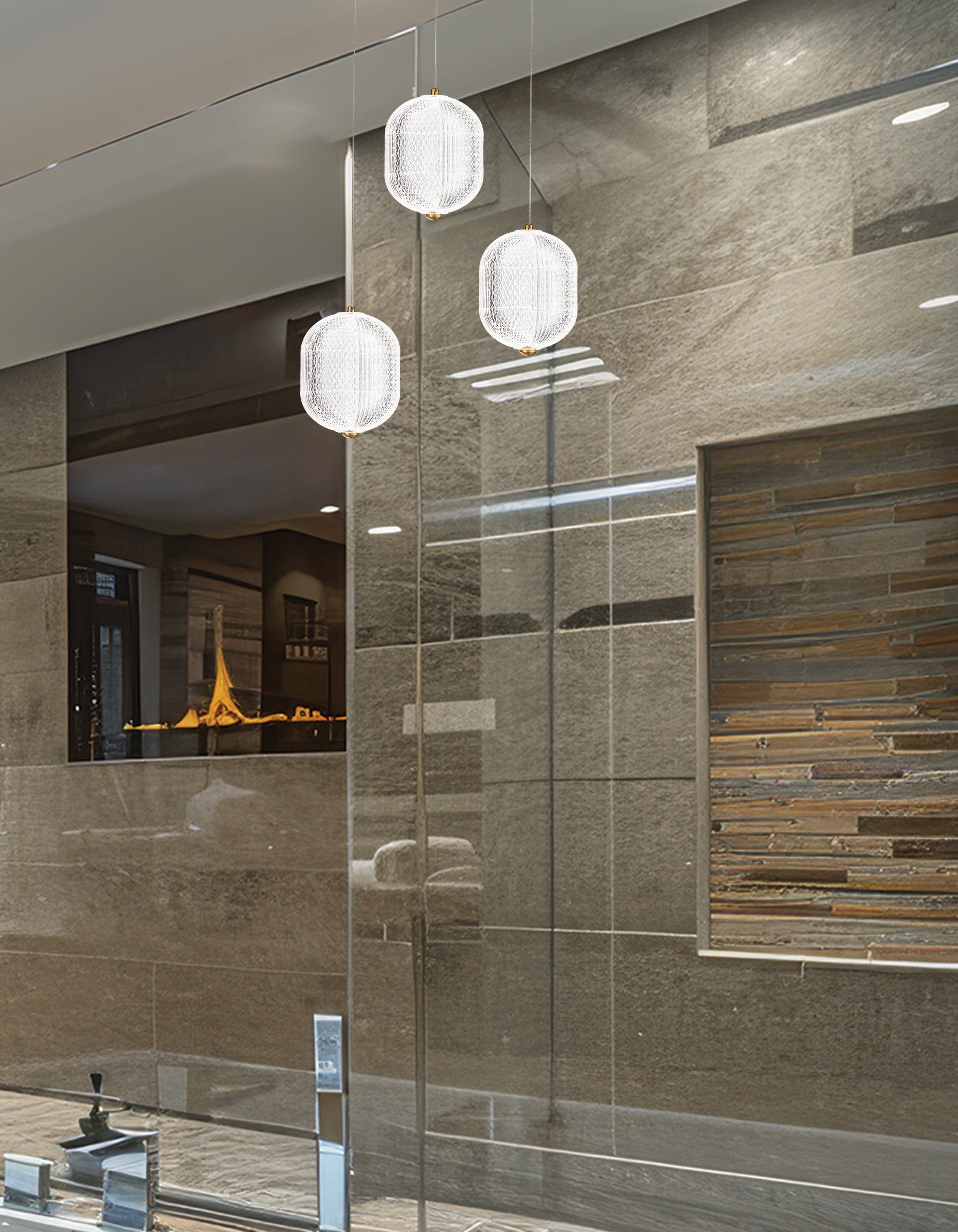 Luminaire suspendu Transparent | PERI