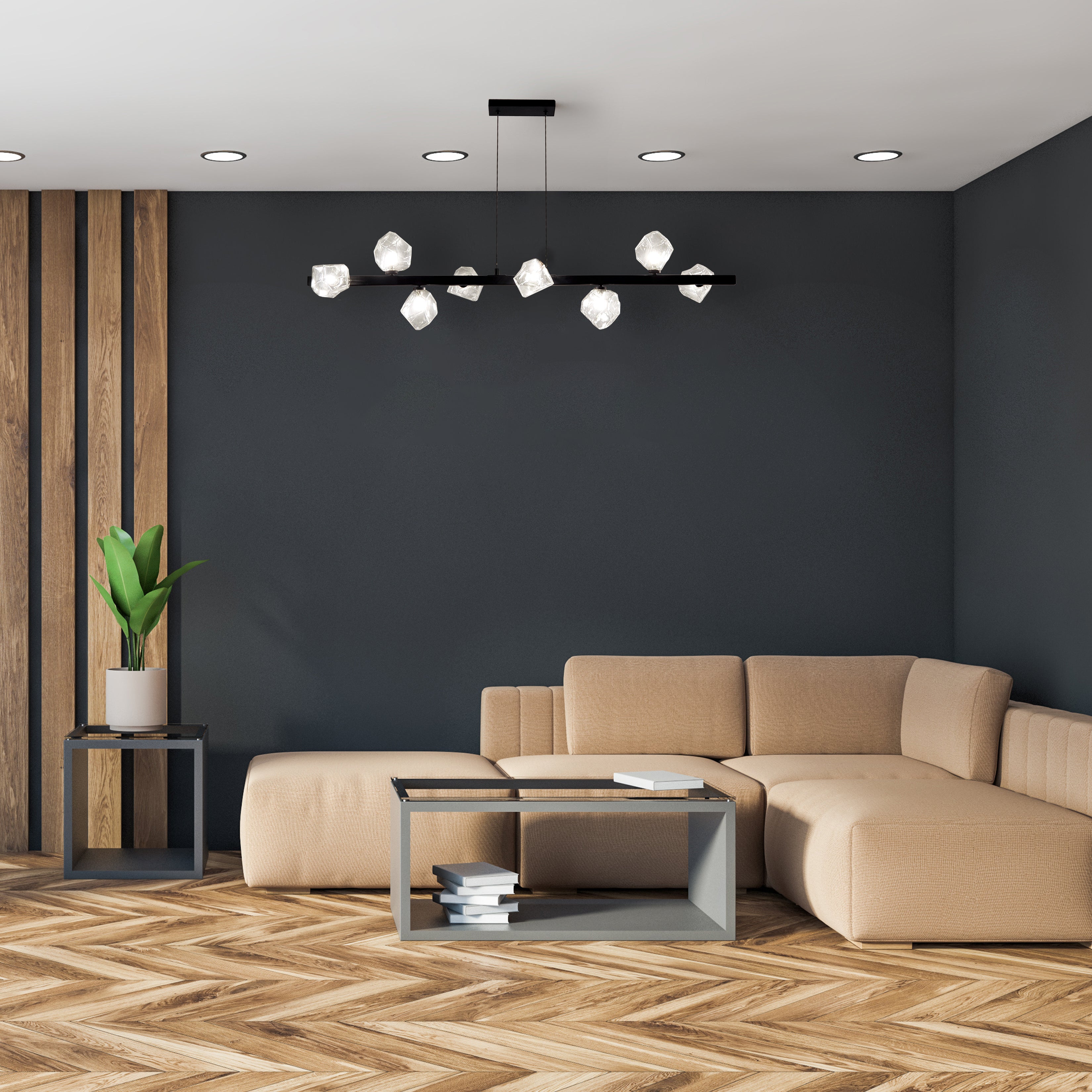 Luminaire suspendu | PEARLENE — 54 po