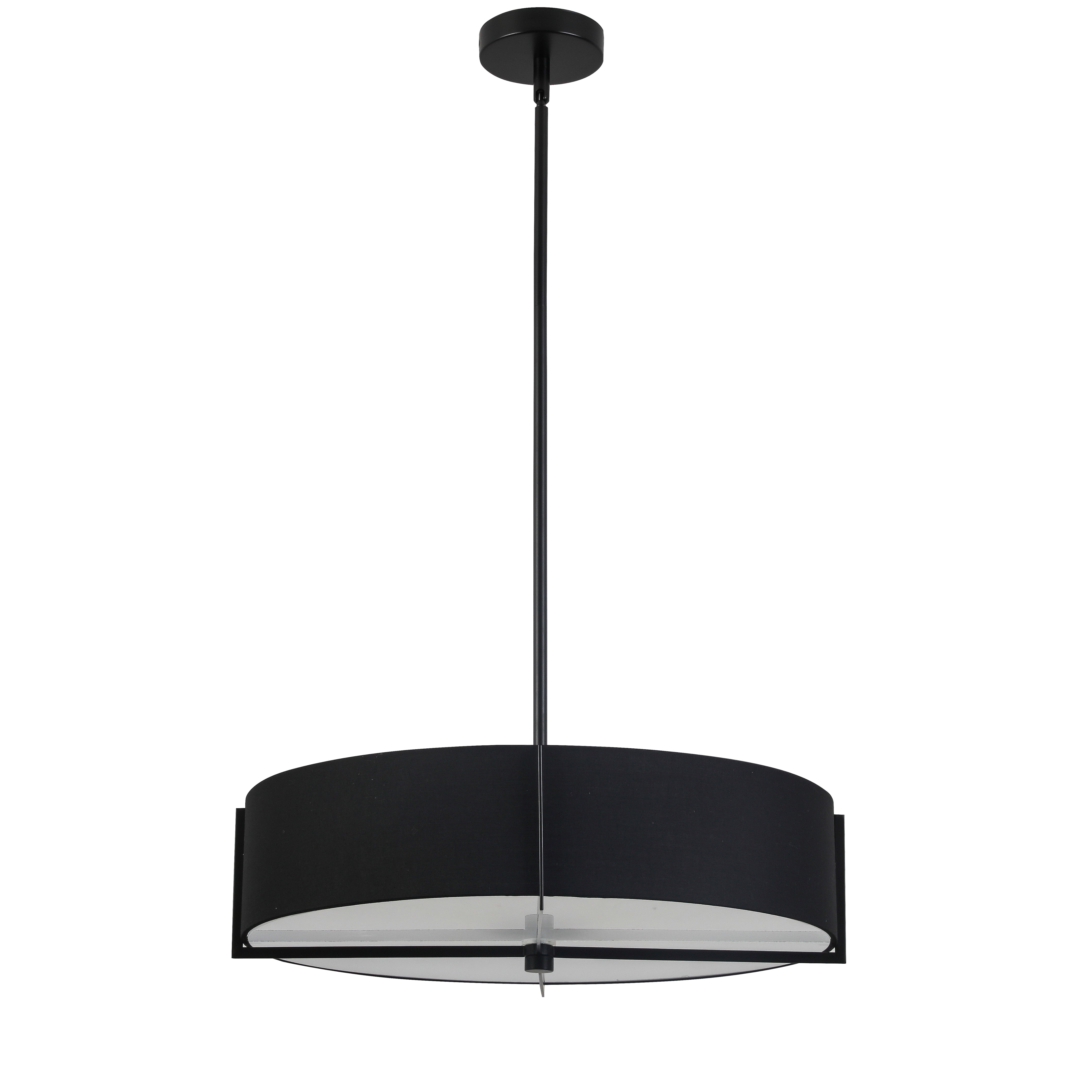 PRESTON Luminaire suspendu Noir - PST-214P-MB-BK | DAINOLITE