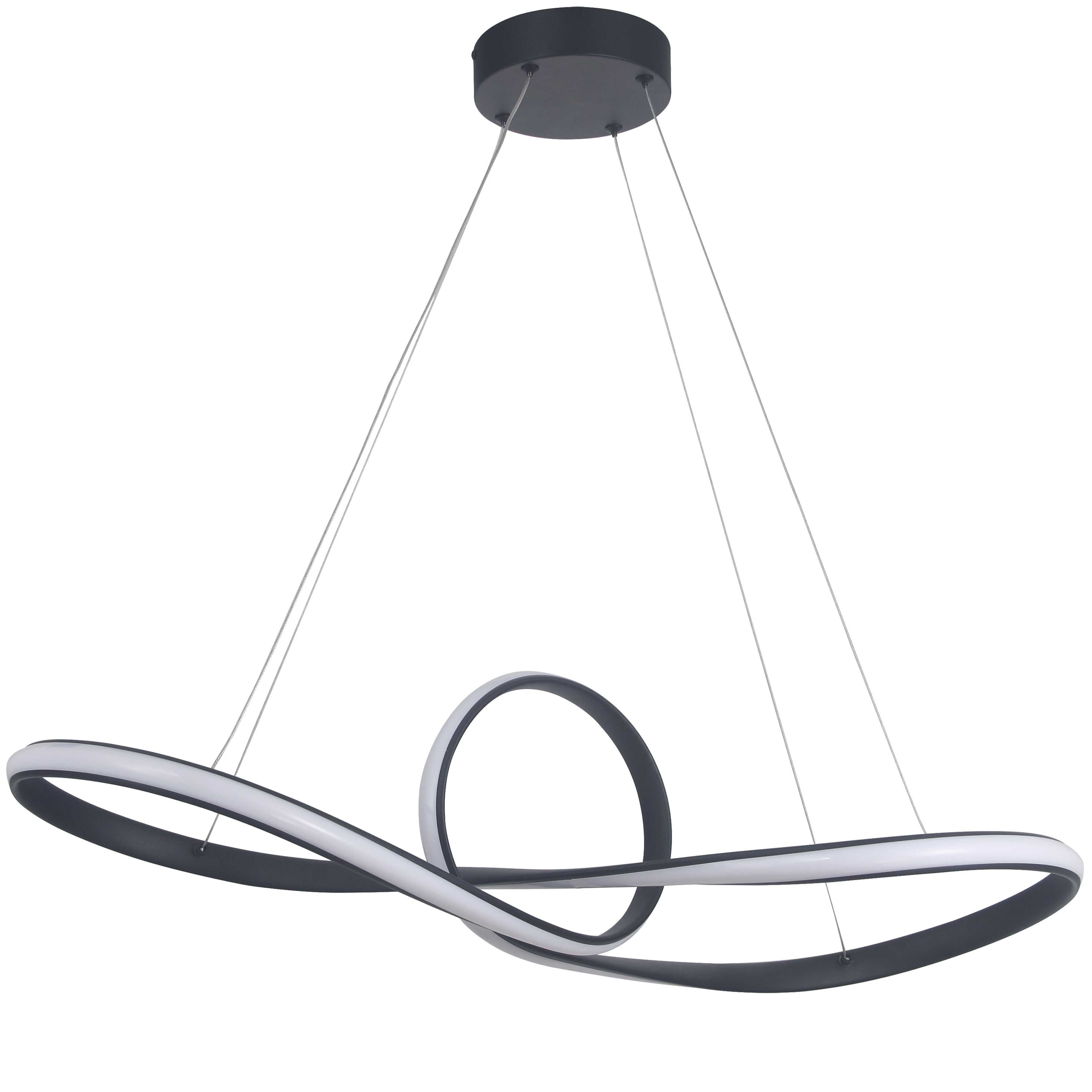 PERCIVAL Suspension Noir DEL INTÉGRÉ - PVL-3043LEDHP-MB | DAINOLITE