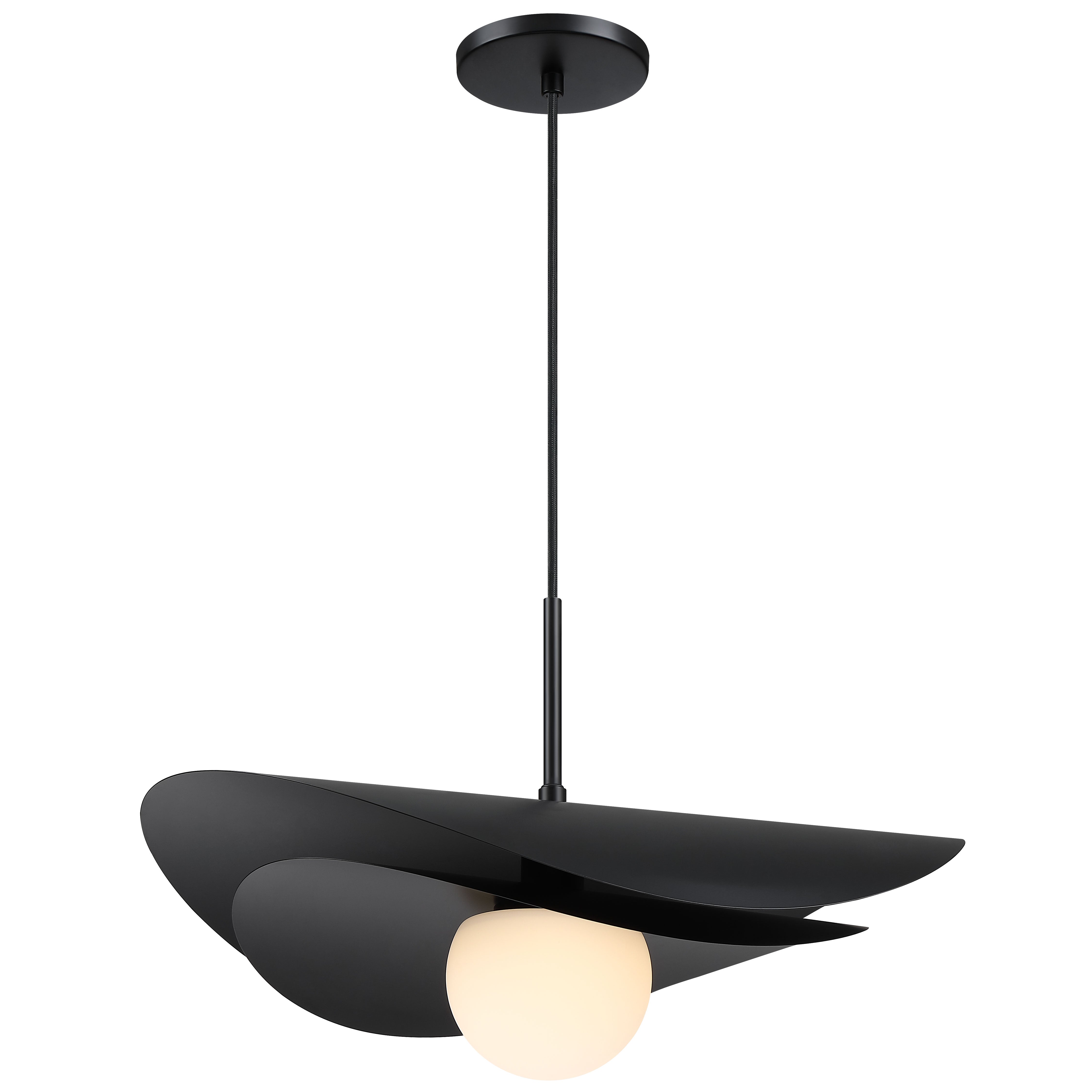 Luminaire suspendu Blanc mat | PAVEN