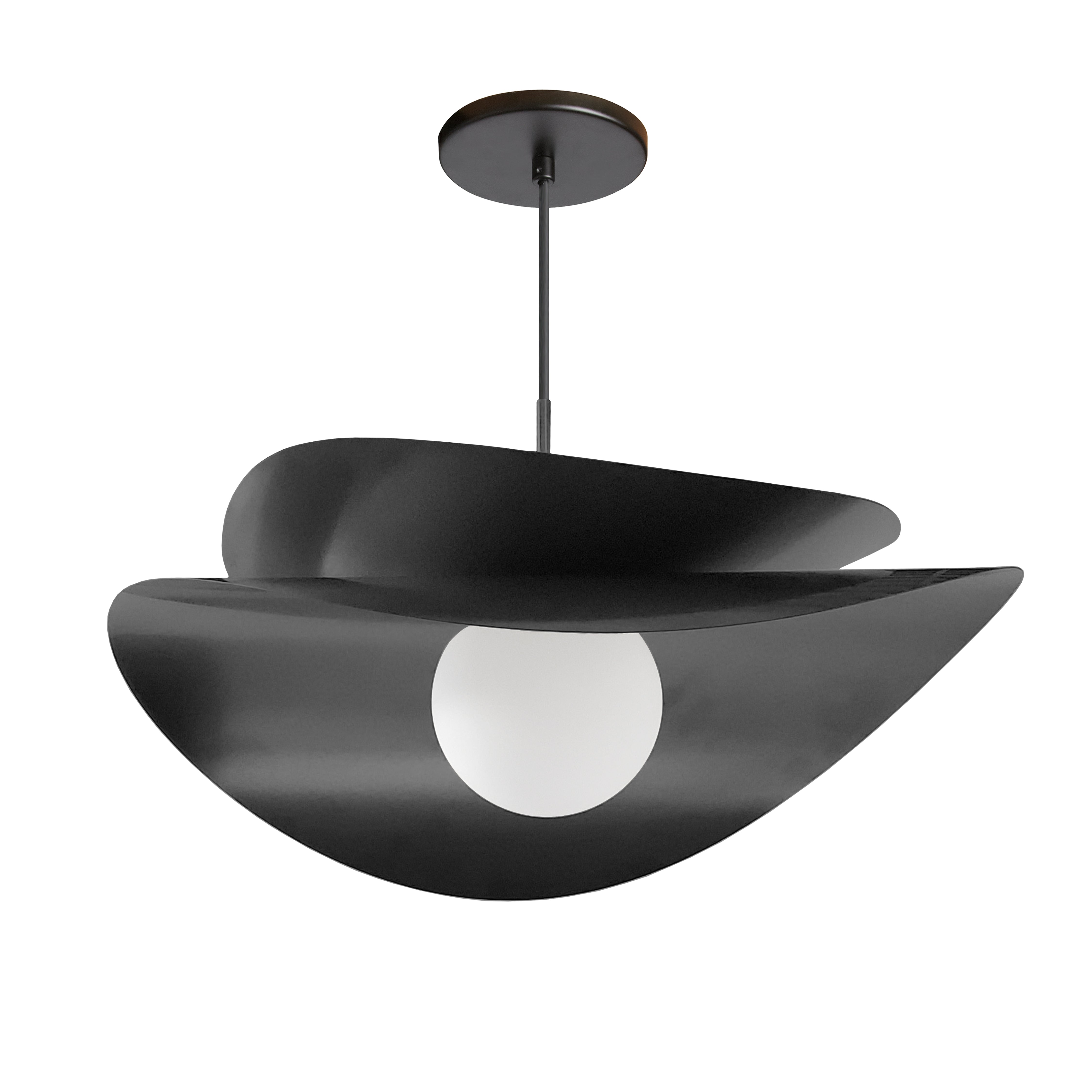 Luminaire suspendu Blanc mat | PAVEN