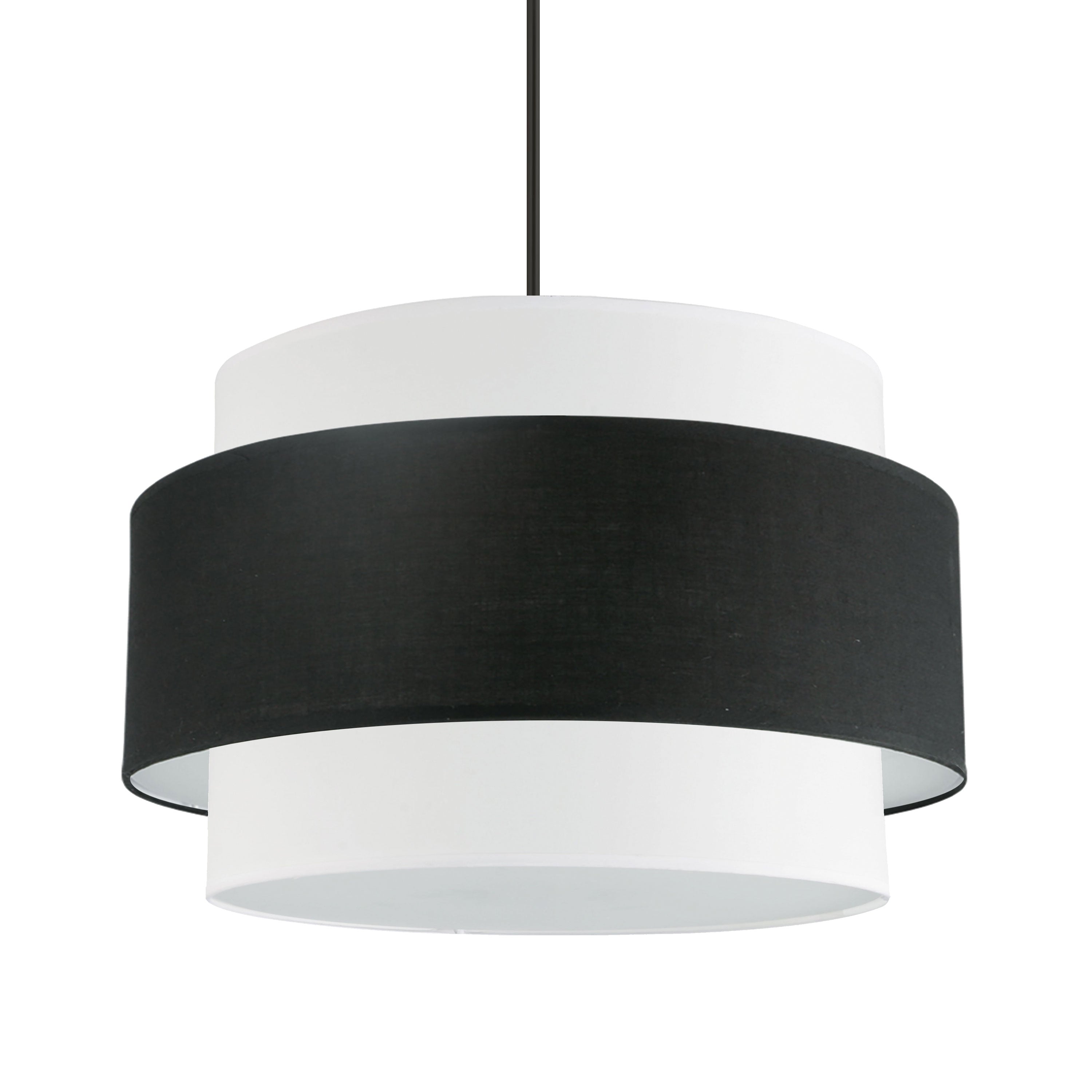 PRIYA Chandelier Noir - PYA-224C-MB-BW | DAINOLITE