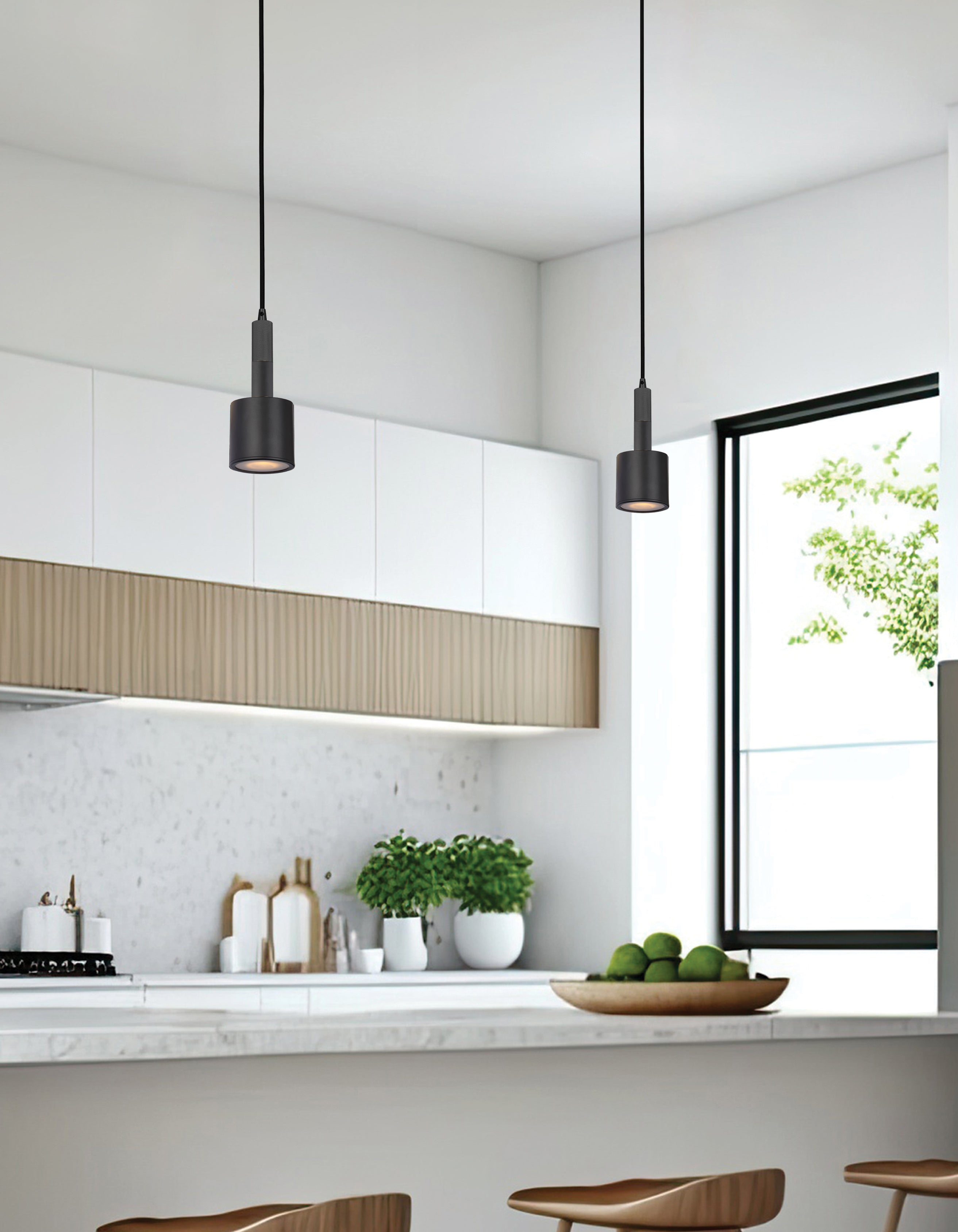 Luminaire suspendu | RHOSWEN — 4 po