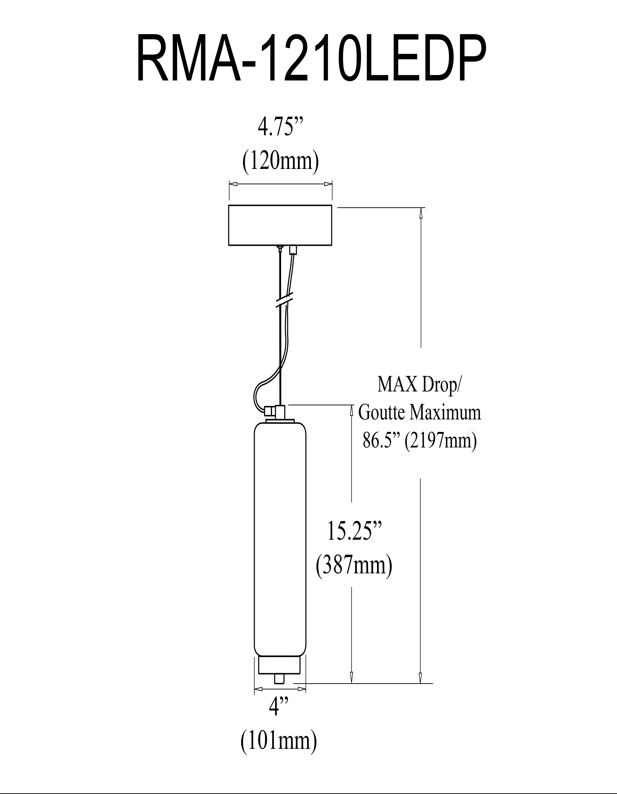 Luminaire suspendu Transparent | RAMONA