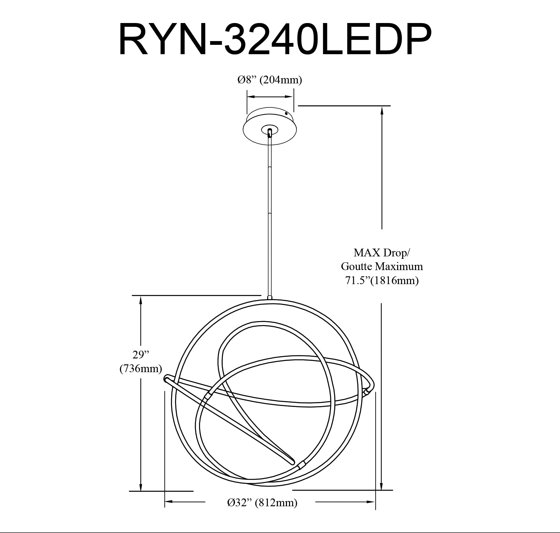 Luminaire suspendu | RAELYNN