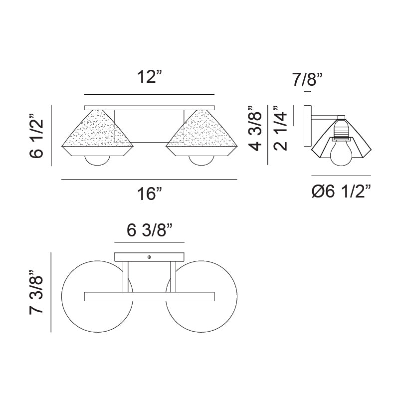 Applique murale | VELAX - Blanc