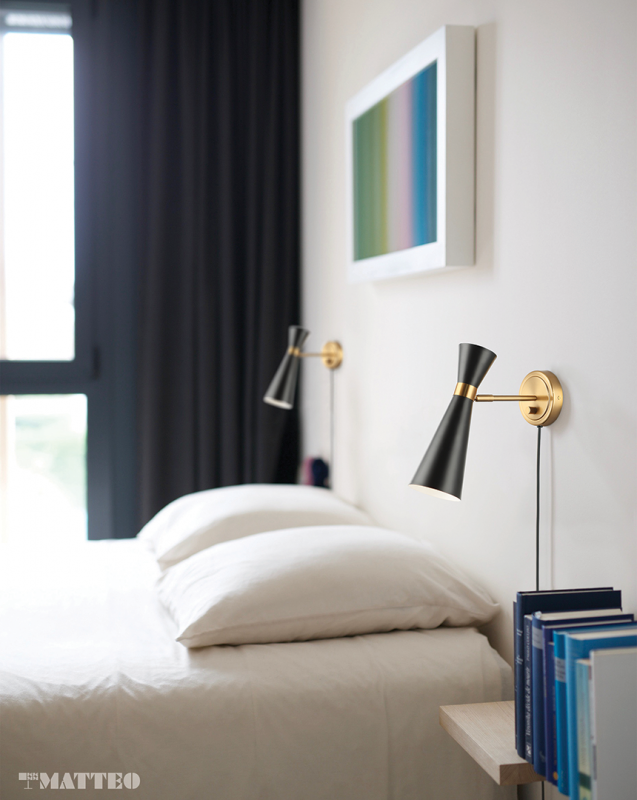 Applique murale | BLAZE - Noir