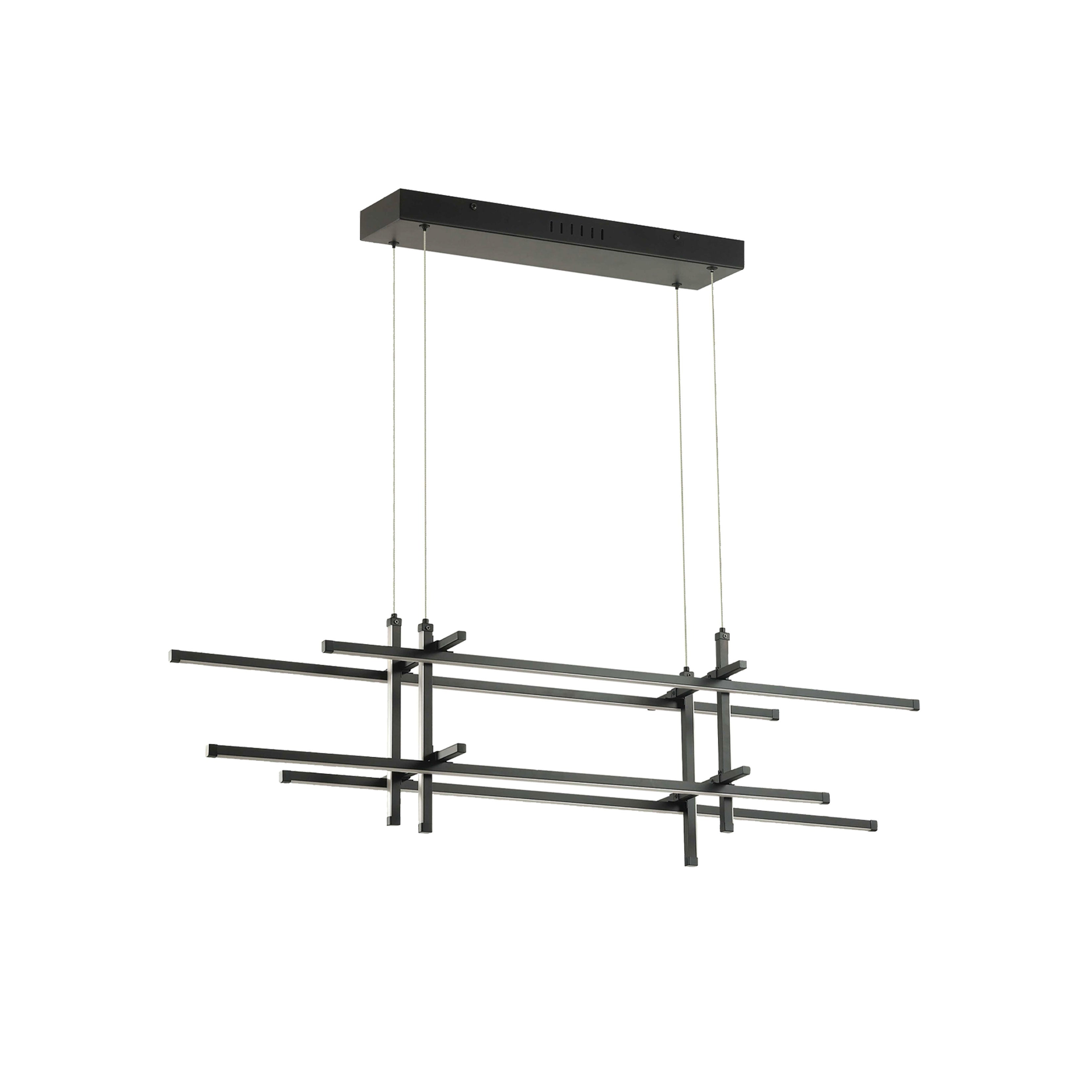 SALLY Suspension Noir DEL INTÉGRÉ - SAL-4060LEDHP-MB | DAINOLITE