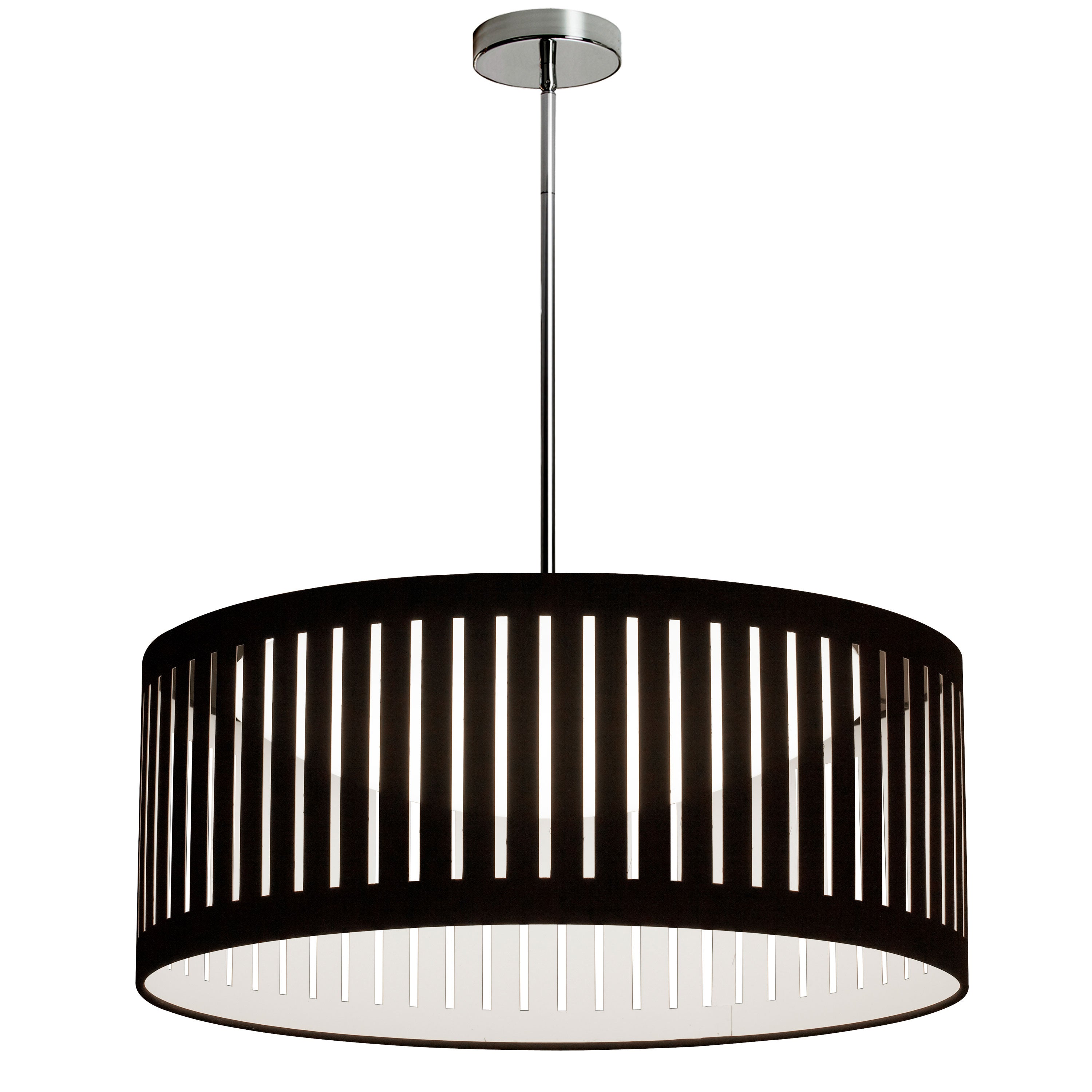 SLITDRUM Suspension Noir DEL INTÉGRÉ - SDLED-20P-BK | DAINOLITE