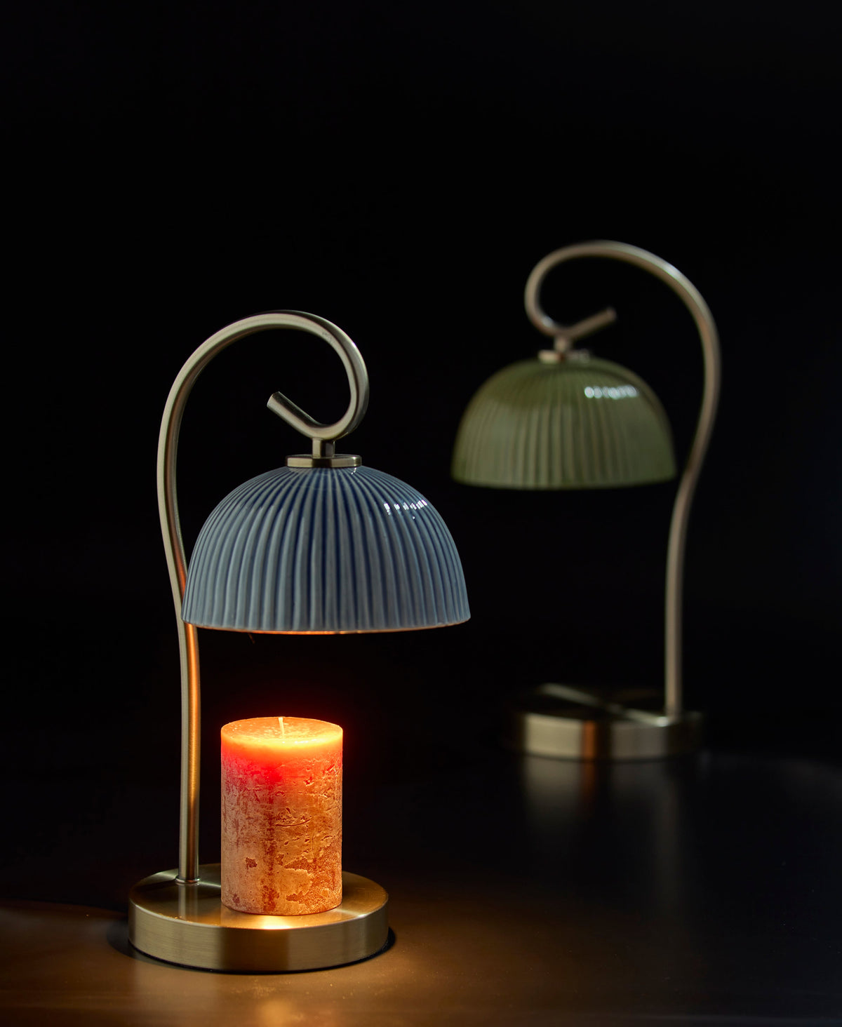 Lampe chauffe-bougie | Scroll — Adesso