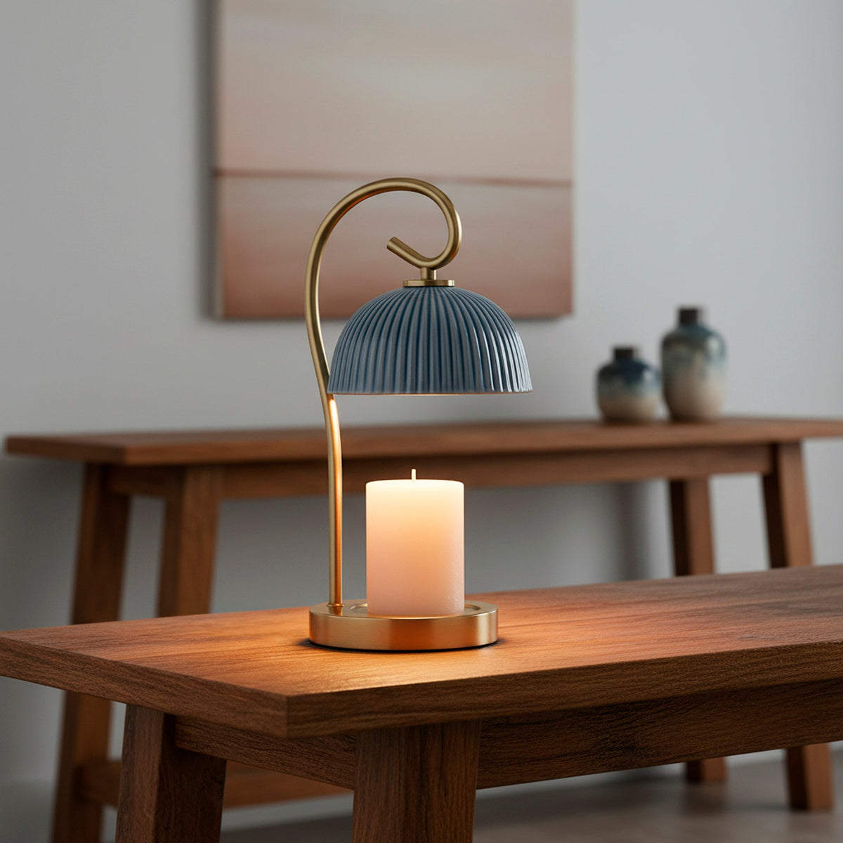 Lampe chauffe-bougie | Scroll — Adesso