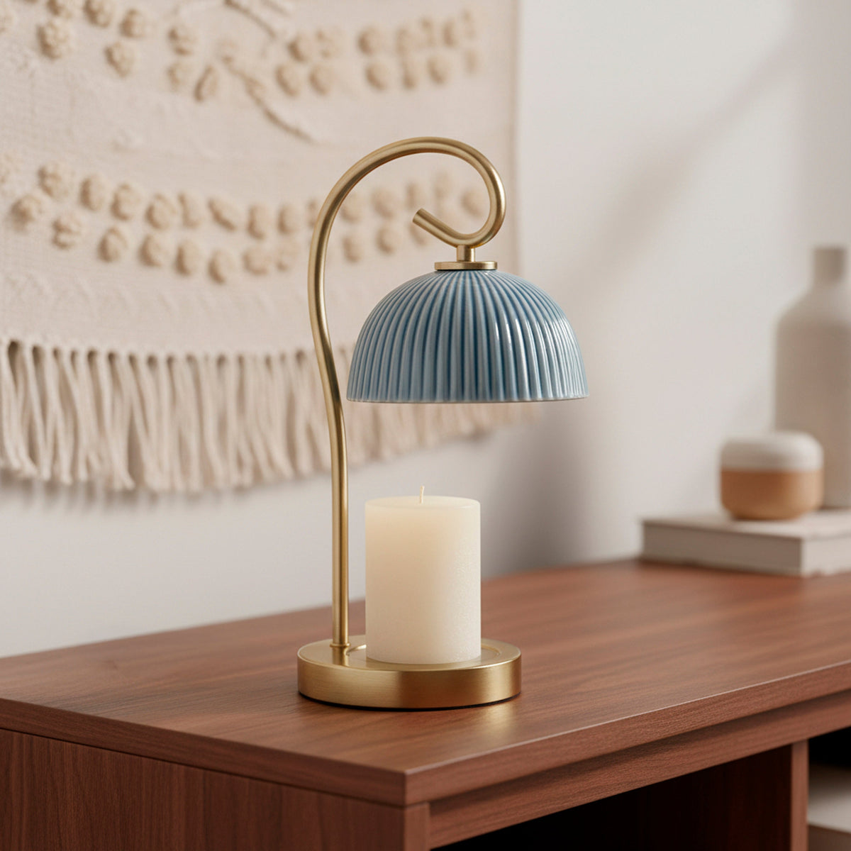 Lampe chauffe-bougie | Scroll — Adesso
