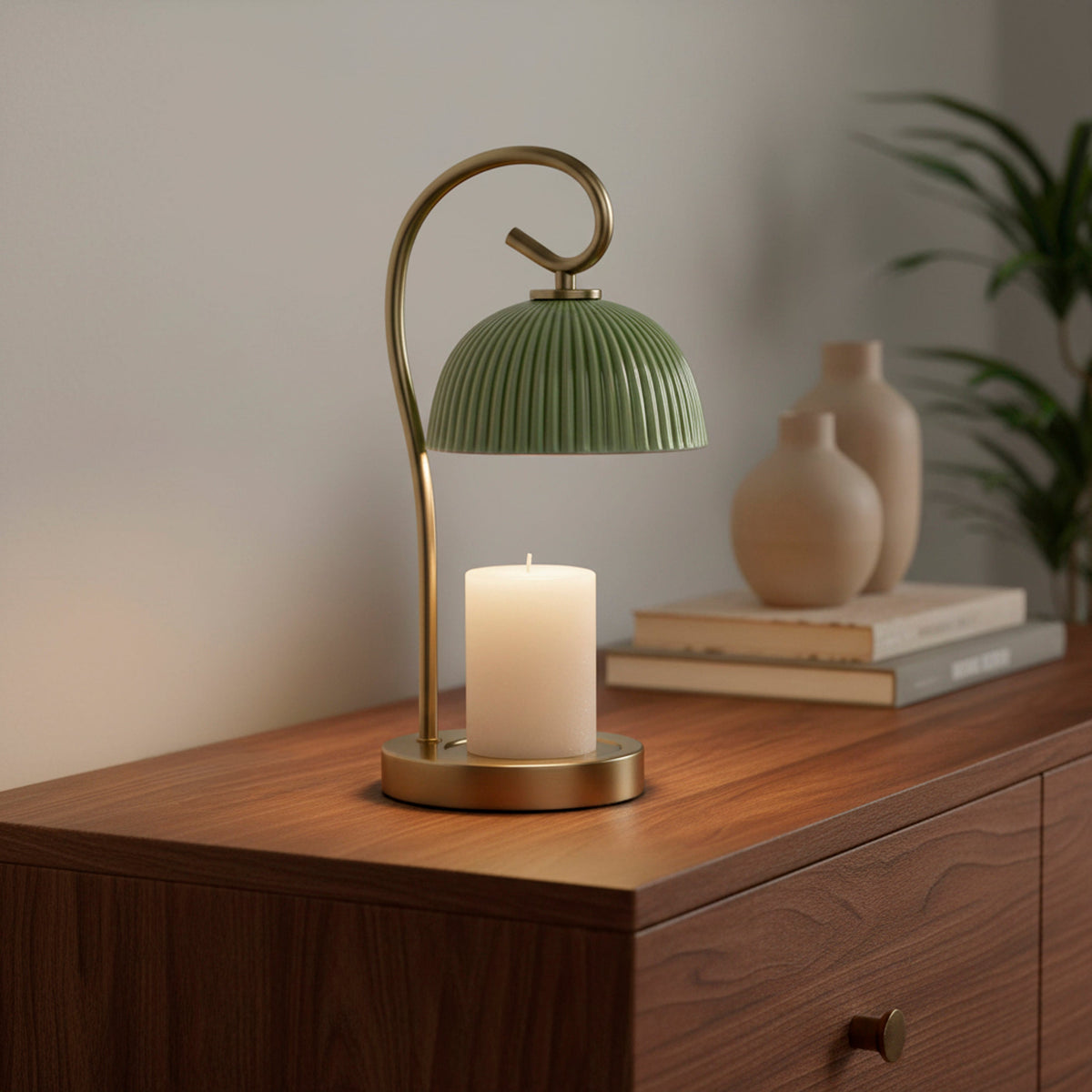 Lampe chauffe-bougie | Scroll — Adesso