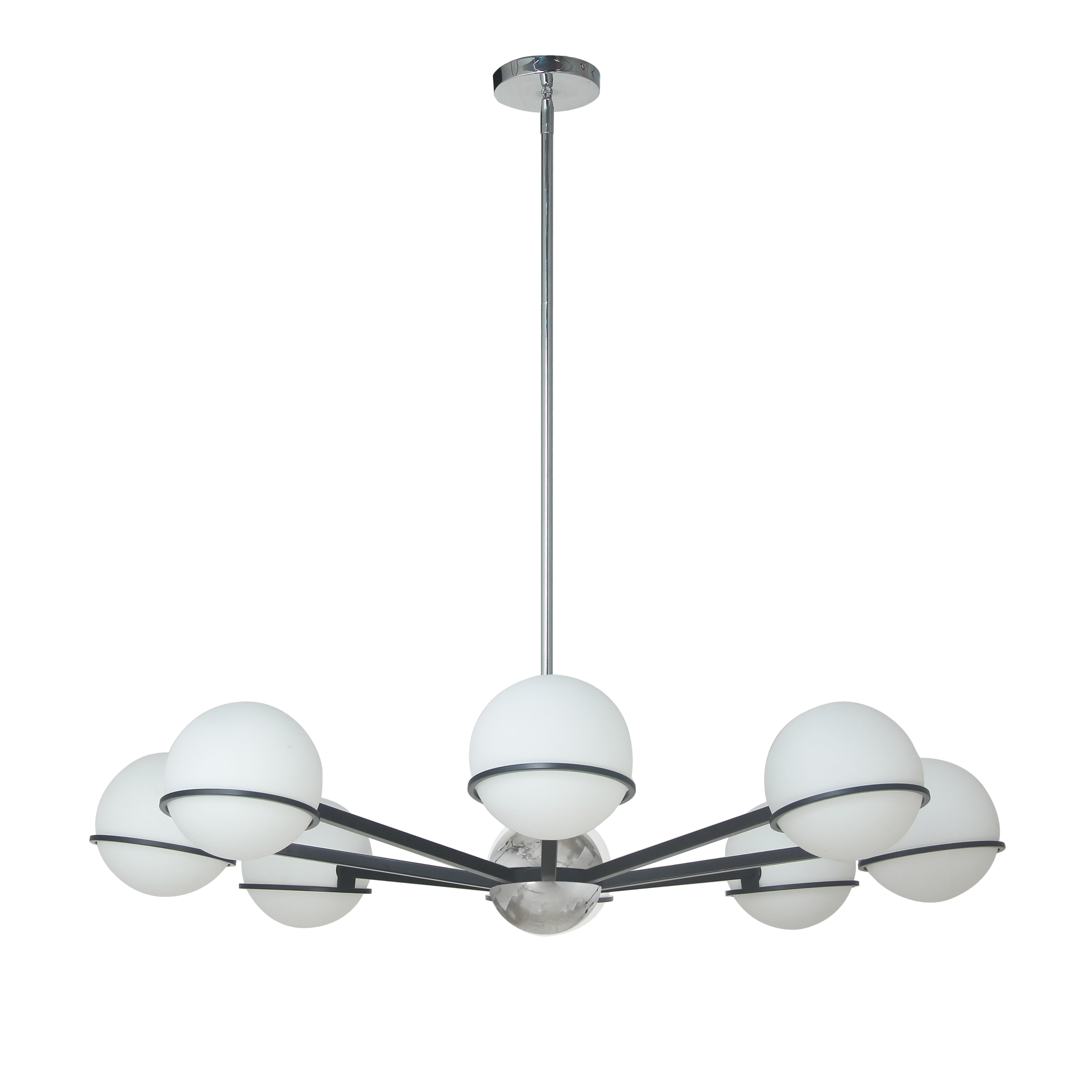 SOFIA Chandelier Chrome - SOF-388C-MB-PC | DAINOLITE
