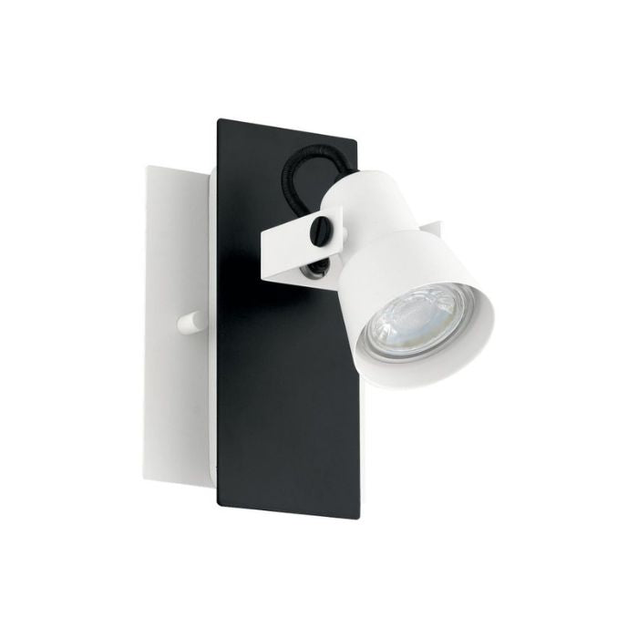 Trillo Murale orientable Noir, Blanc - 97371A | EGLO