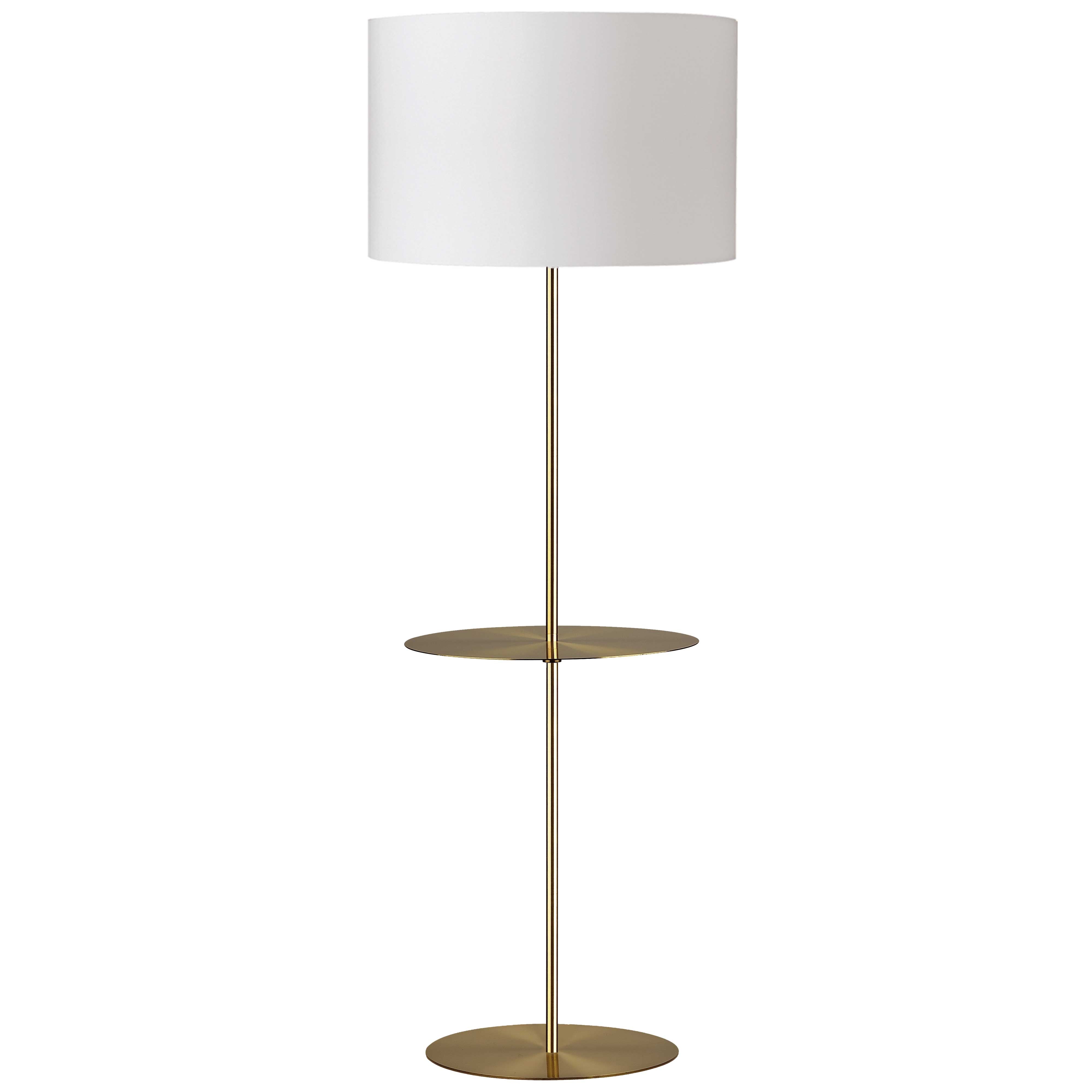 TABLERO Floor lamp Gold - TAB-R591F-AGB-WH | DAINOLITE
