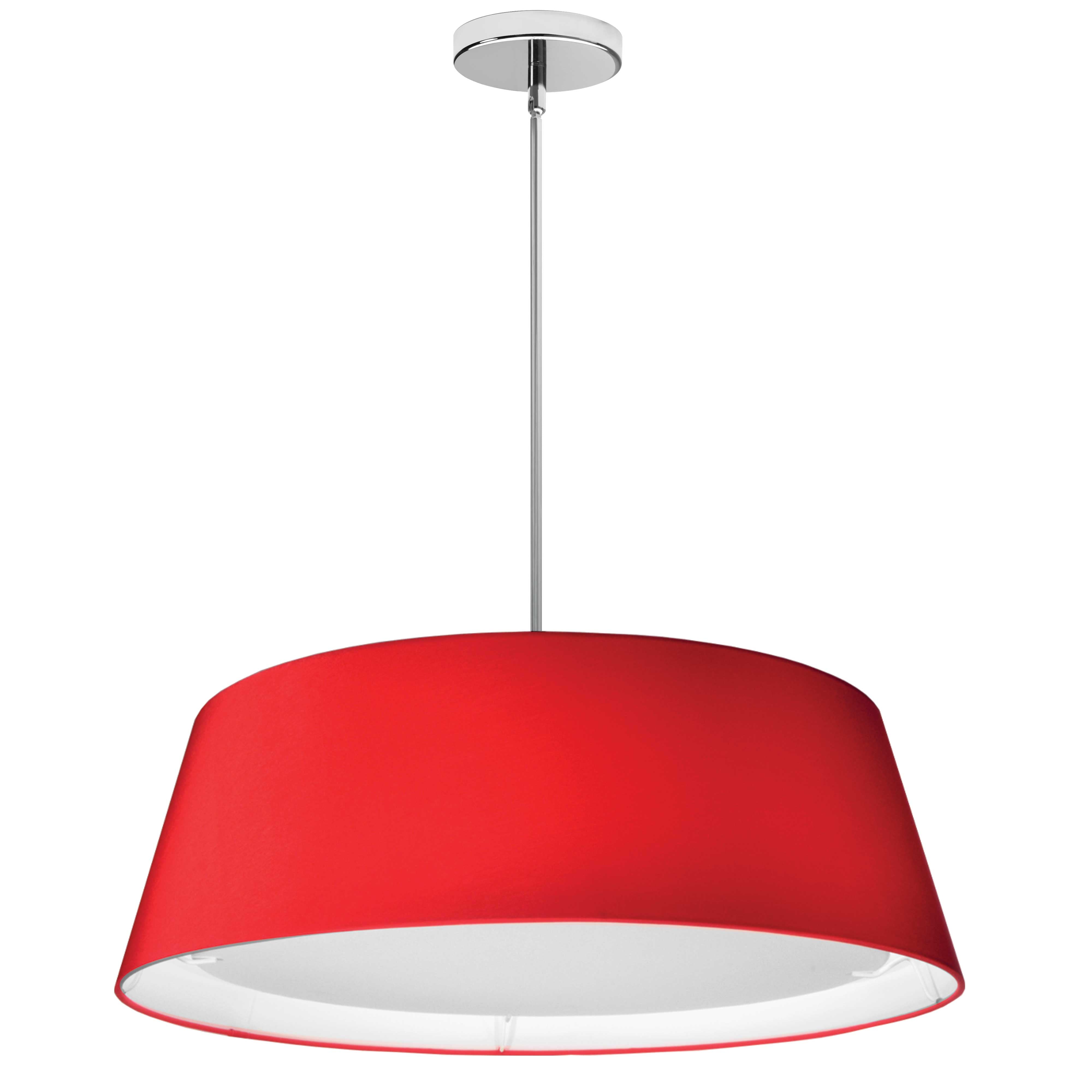 LED Suspension Rouge DEL INTÉGRÉ - TDLED-24LP-RD | DAINOLITE